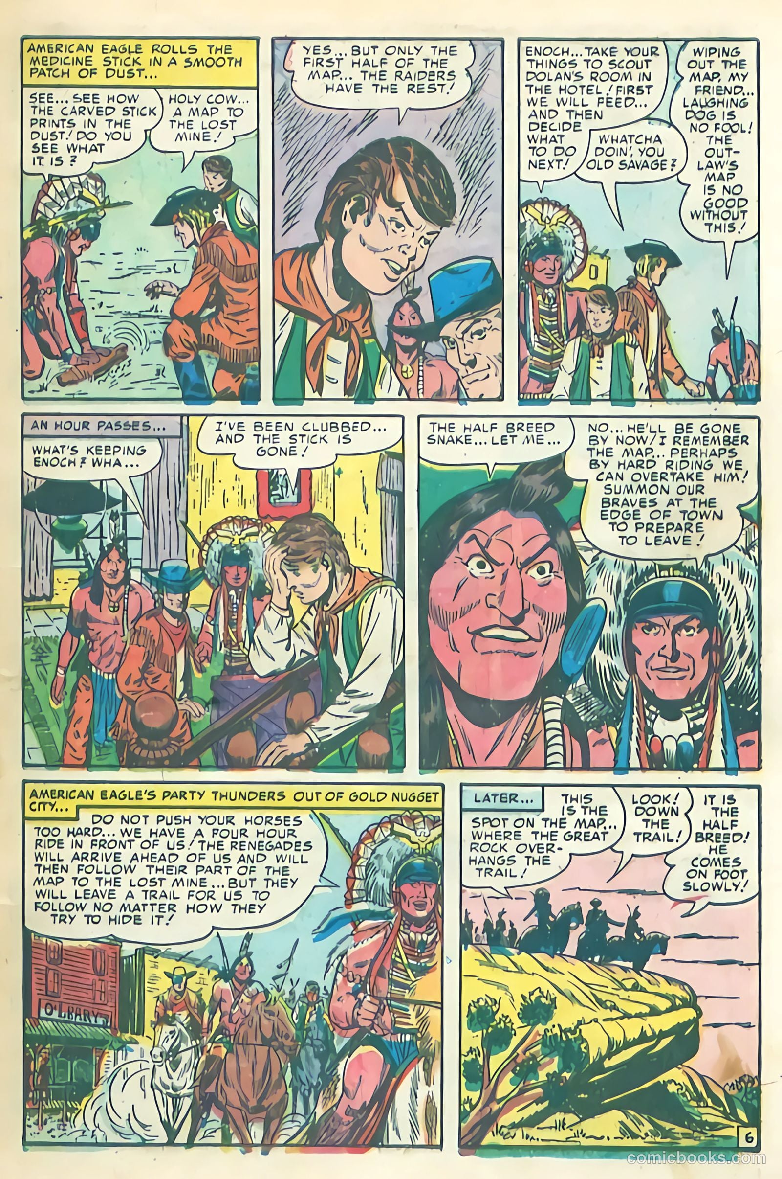 Prize Comics Western #108 (1950) — page 9 of 36