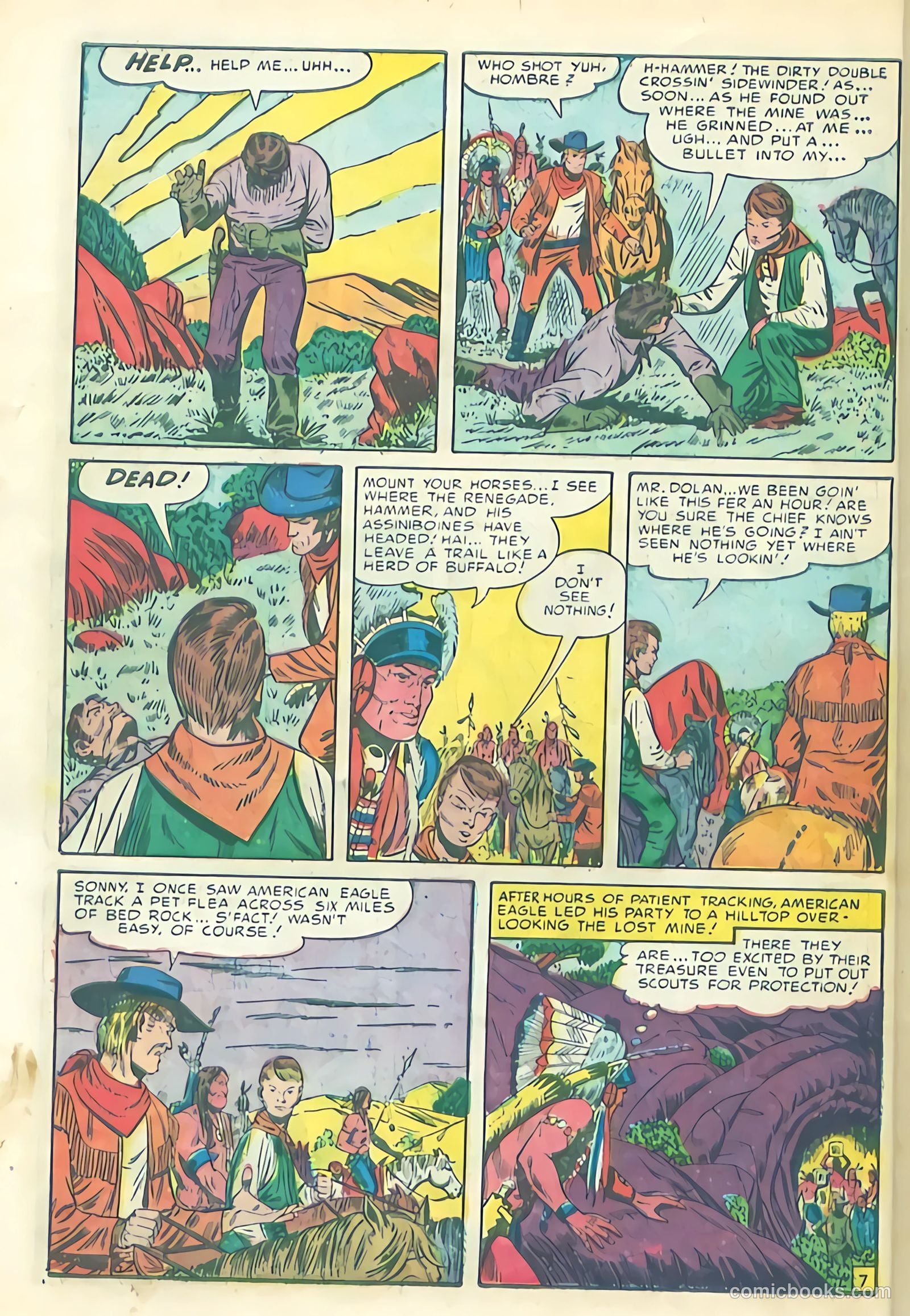 Prize Comics Western #108 (1950) — page 10 of 36