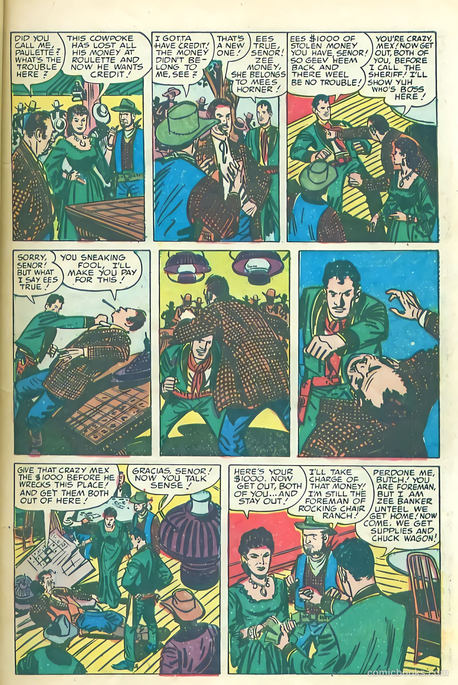 Prize Comics Western #108 (1950) — page 17 of 36