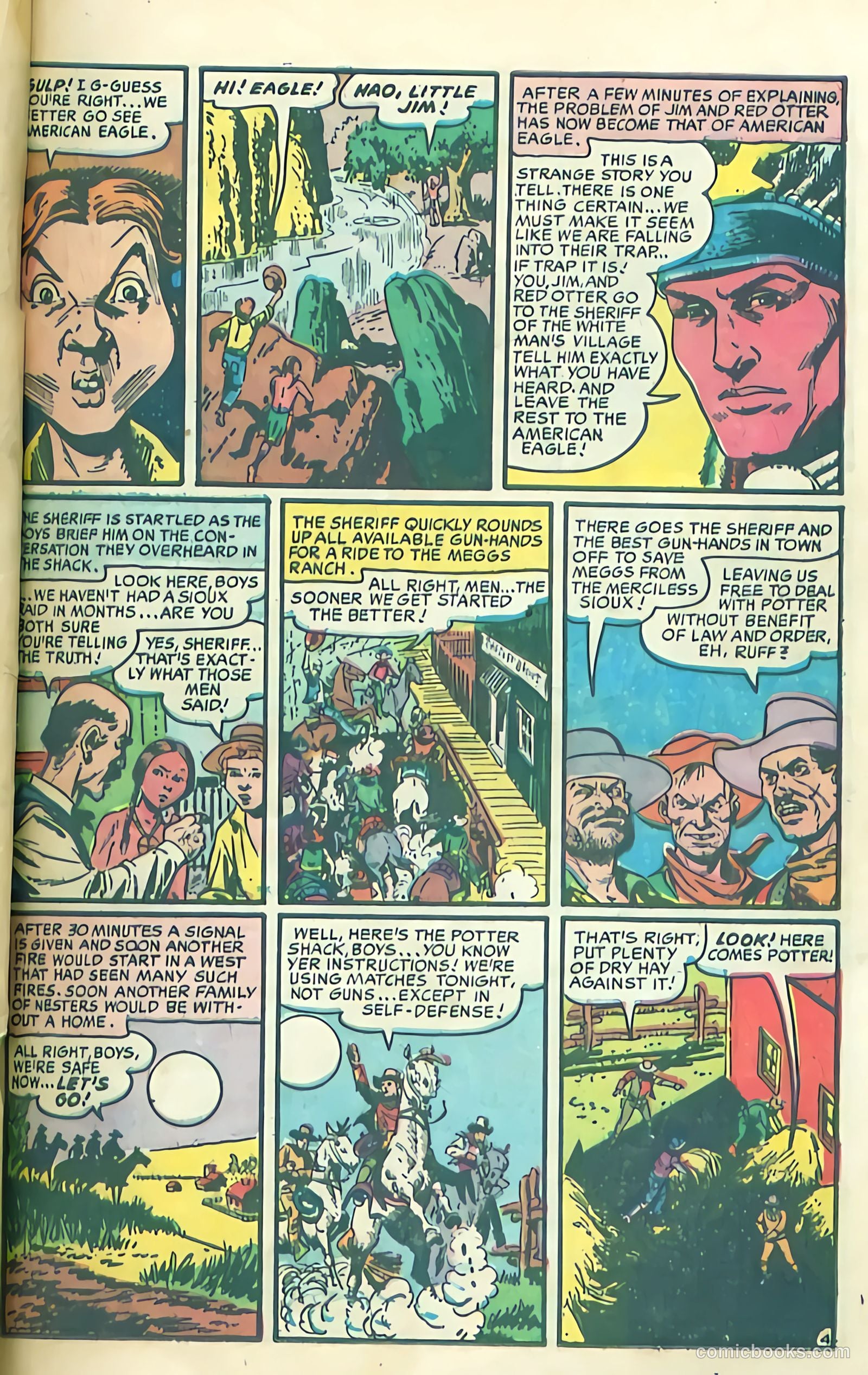 Prize Comics Western #108 (1950) — page 25 of 36