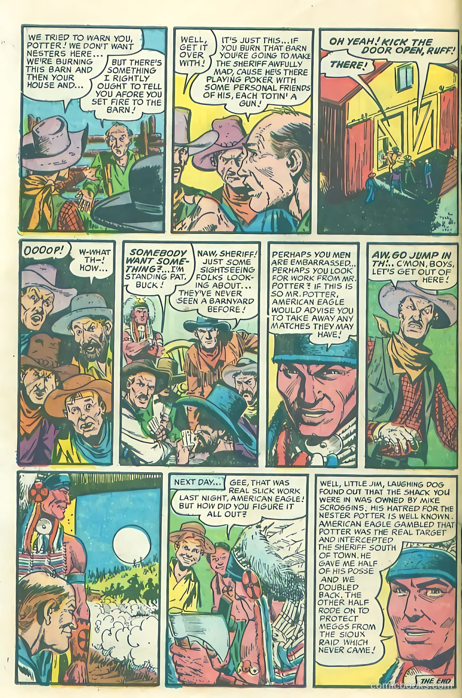 Prize Comics Western #108 (1950) — page 26 of 36
