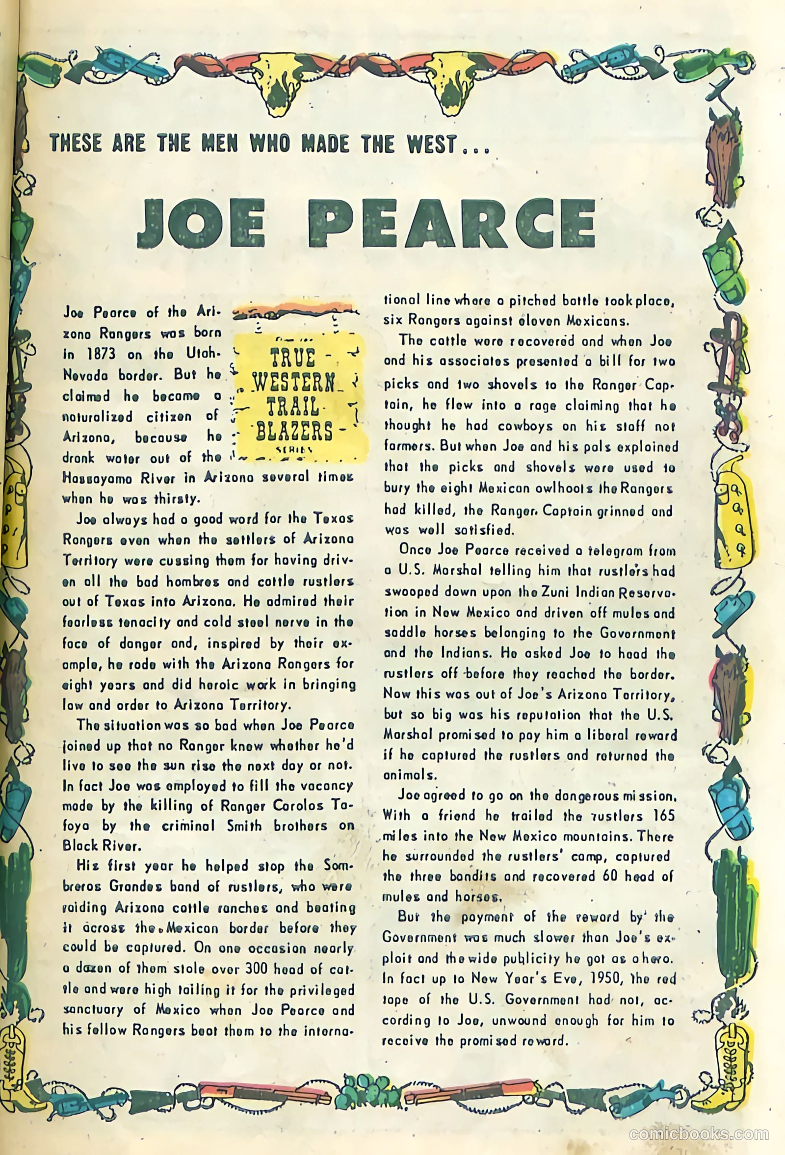 Prize Comics Western #108 (1950) — page 27 of 36