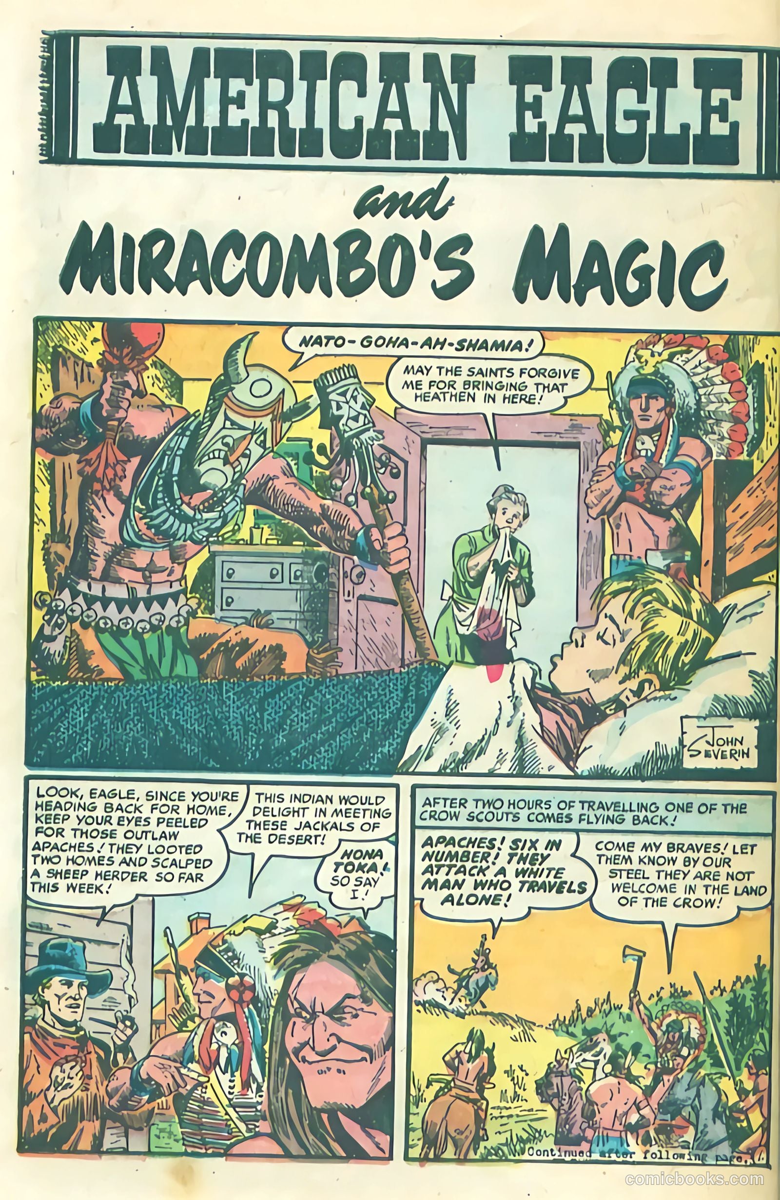 Prize Comics Western #108 (1950) — page 28 of 36