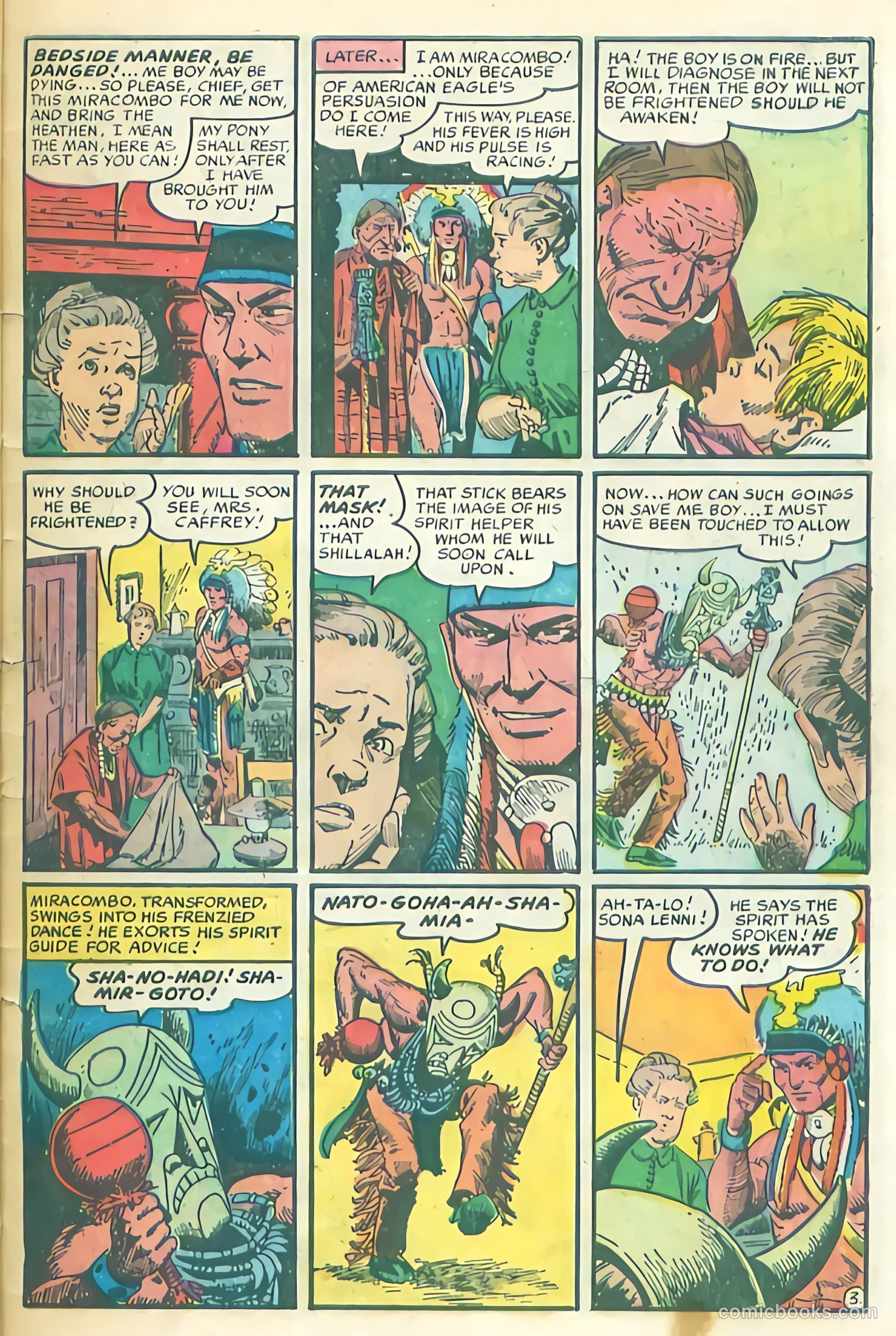 Prize Comics Western #108 (1950) — page 31 of 36