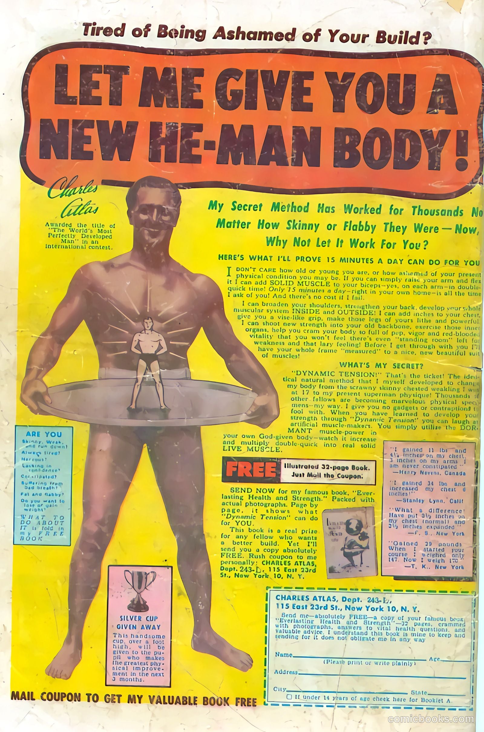 Prize Comics Western #108 (1950) — page 36 of 36