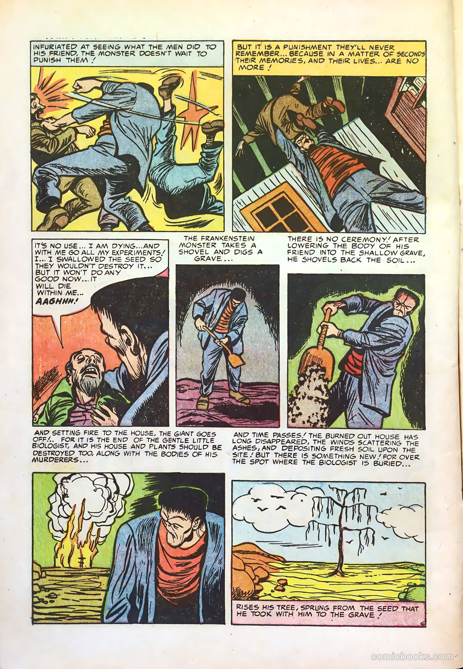Frankenstein #31 (1945) — page 8 of 36
