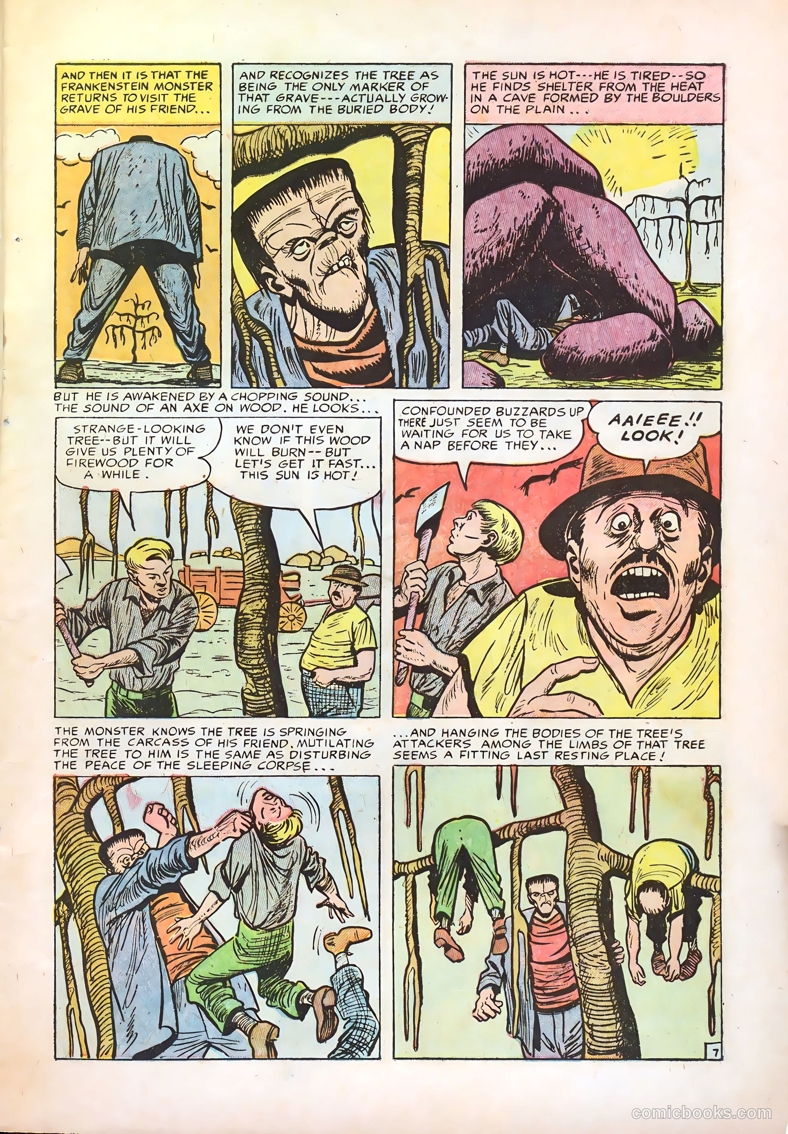 Frankenstein #31 (1945) — page 9 of 36