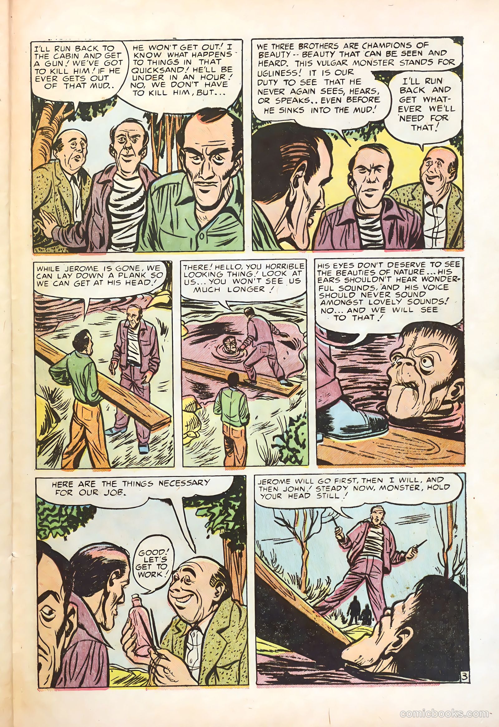 Frankenstein #31 (1945) — page 25 of 36