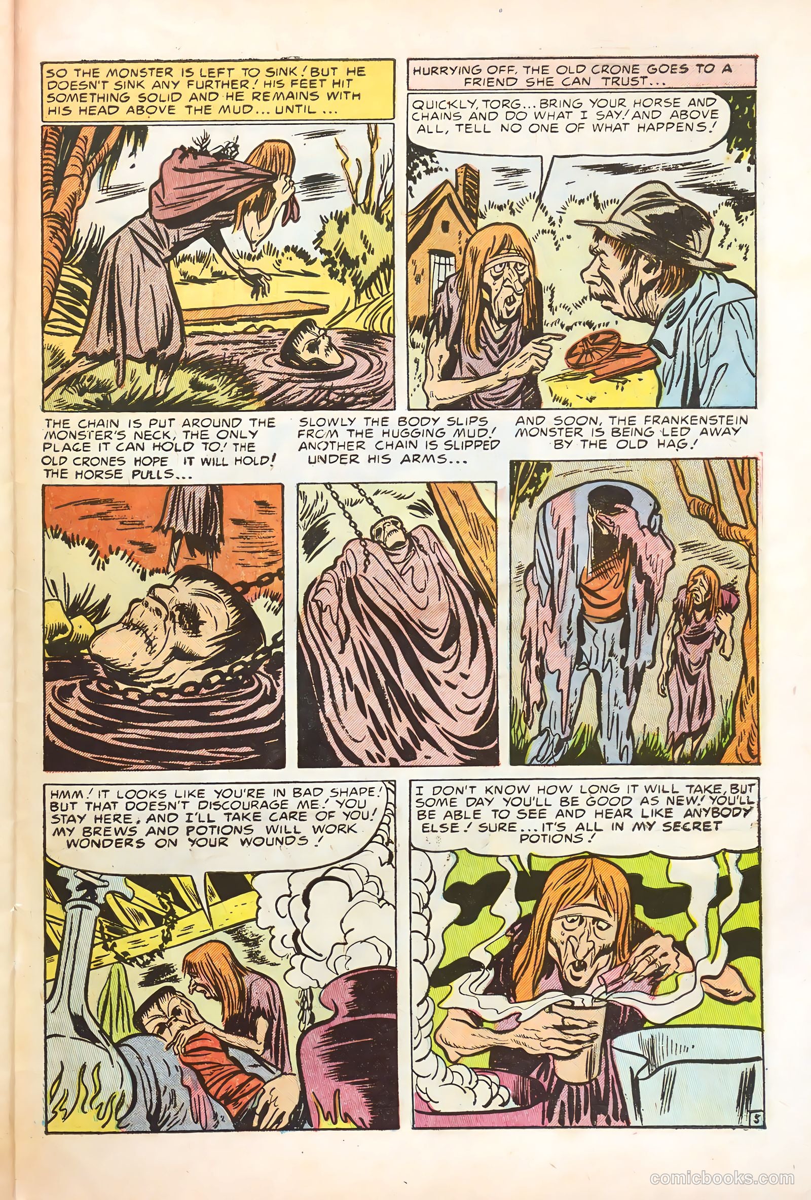 Frankenstein #31 (1945) — page 27 of 36