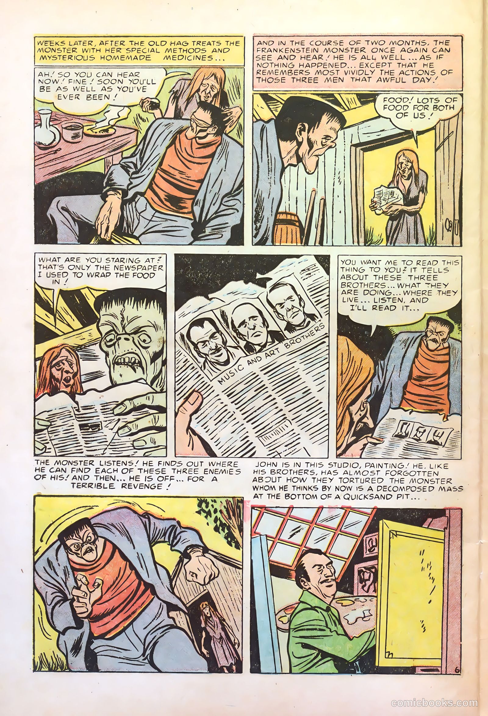 Frankenstein #31 (1945) — page 28 of 36
