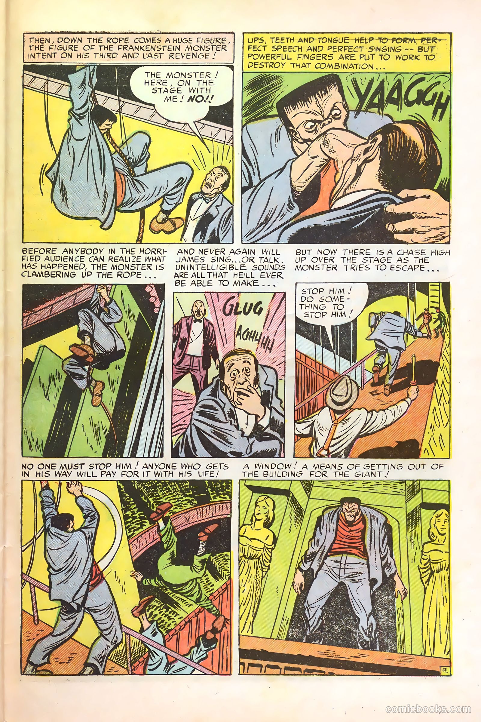Frankenstein #31 (1945) — page 31 of 36