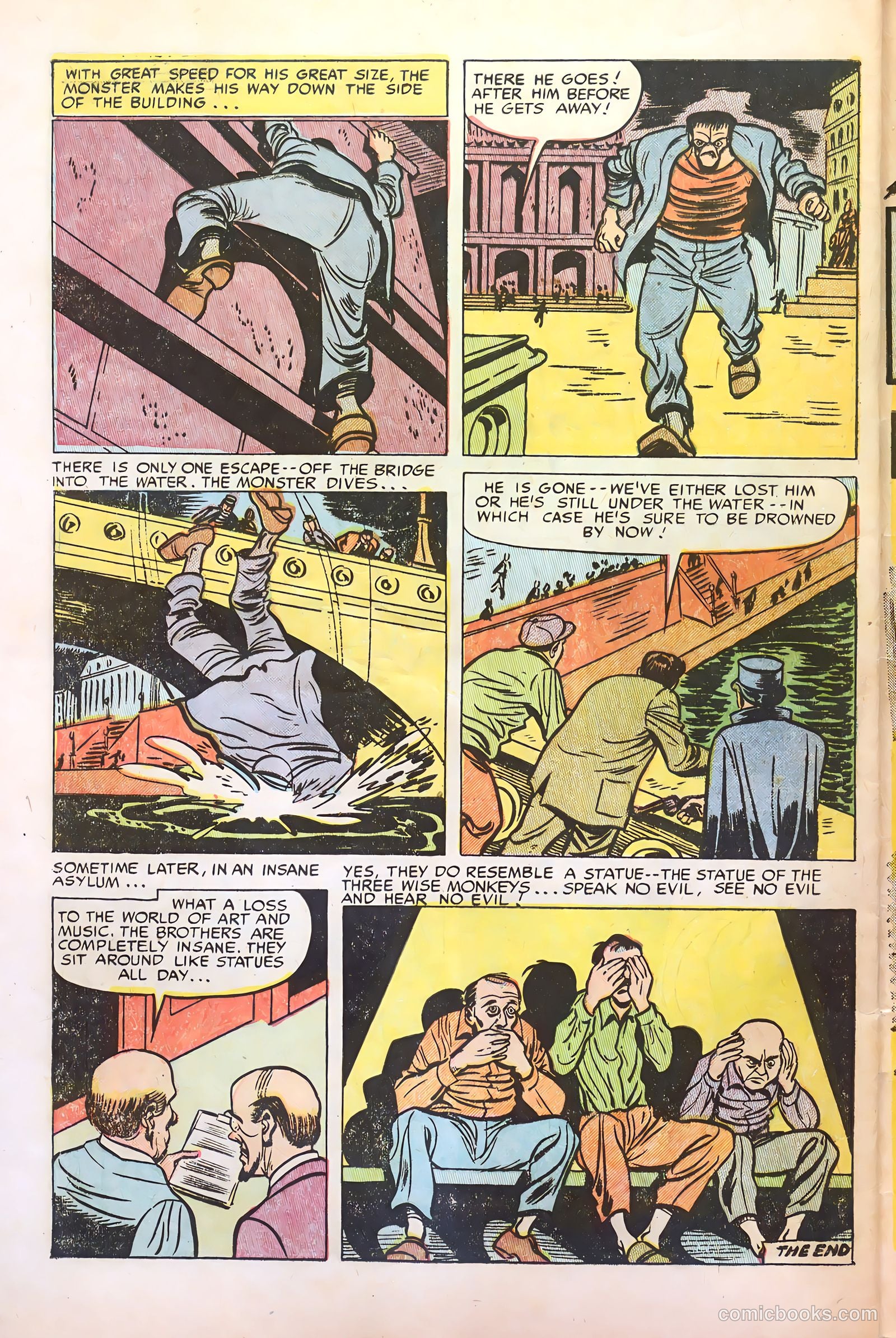 Frankenstein #31 (1945) — page 32 of 36