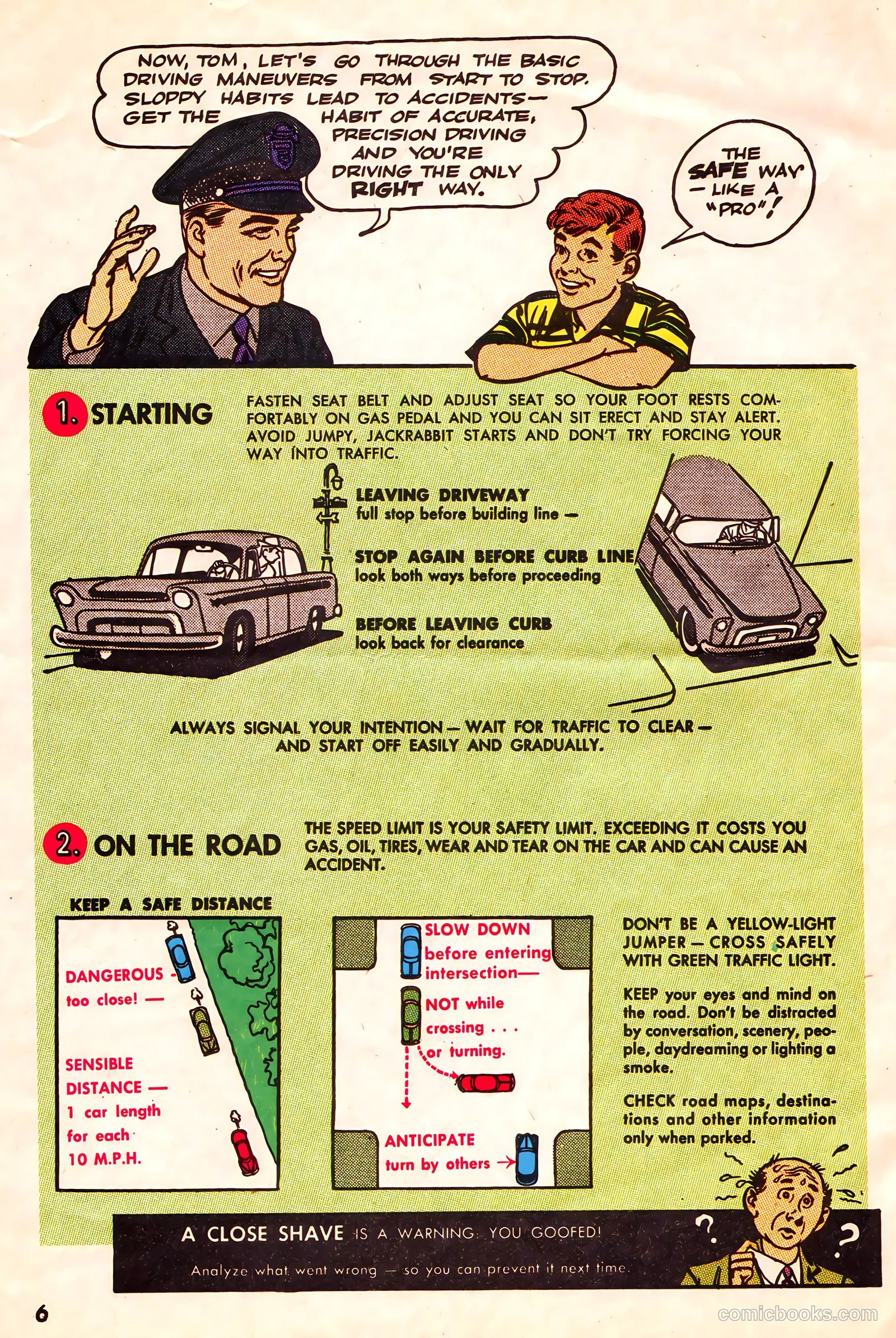 Driving Like a Pro #nn (1958) — page 6 of 15