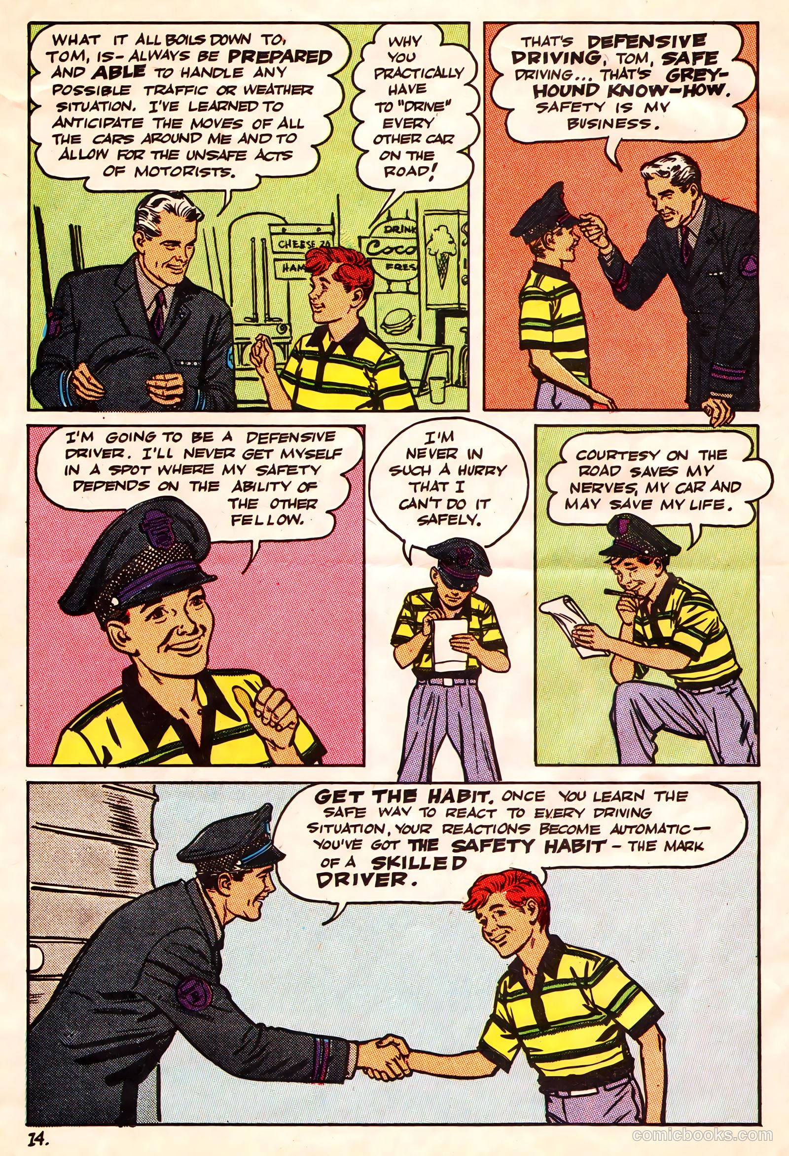 Driving Like a Pro #nn (1958) — page 13 of 15