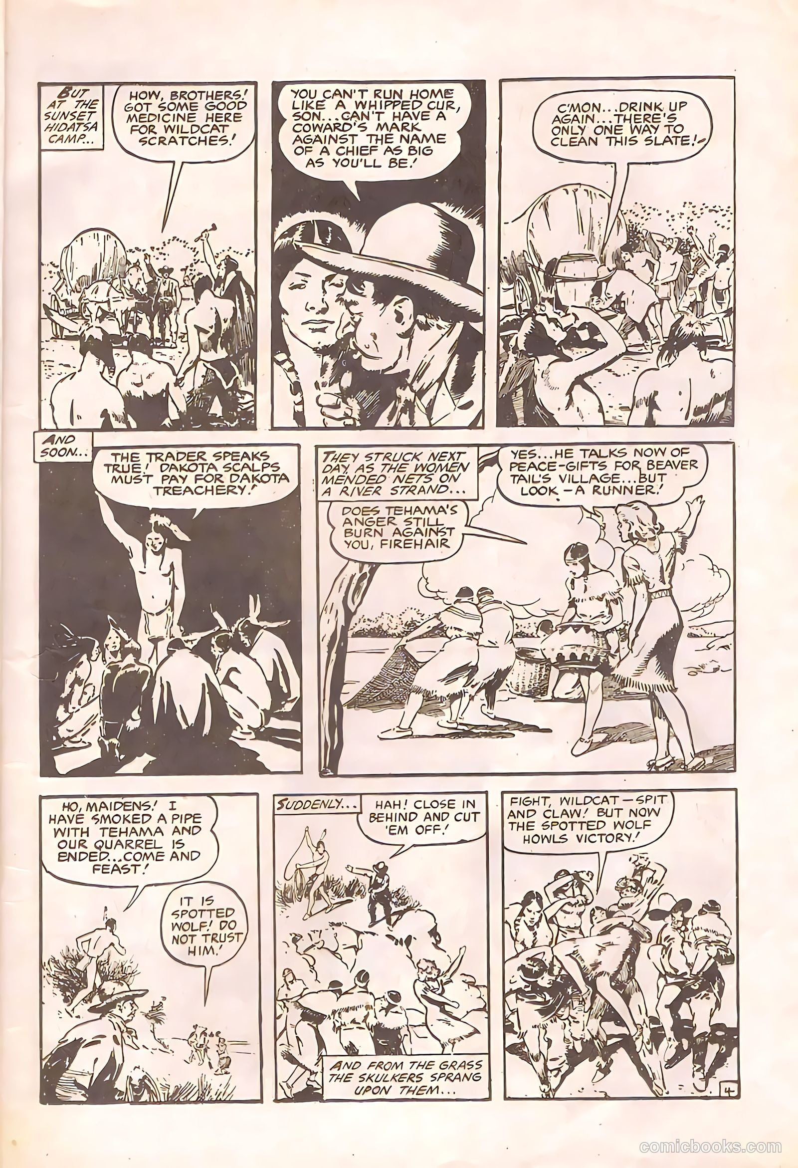 Firehair Comics #12 (1948) — page 5 of 24