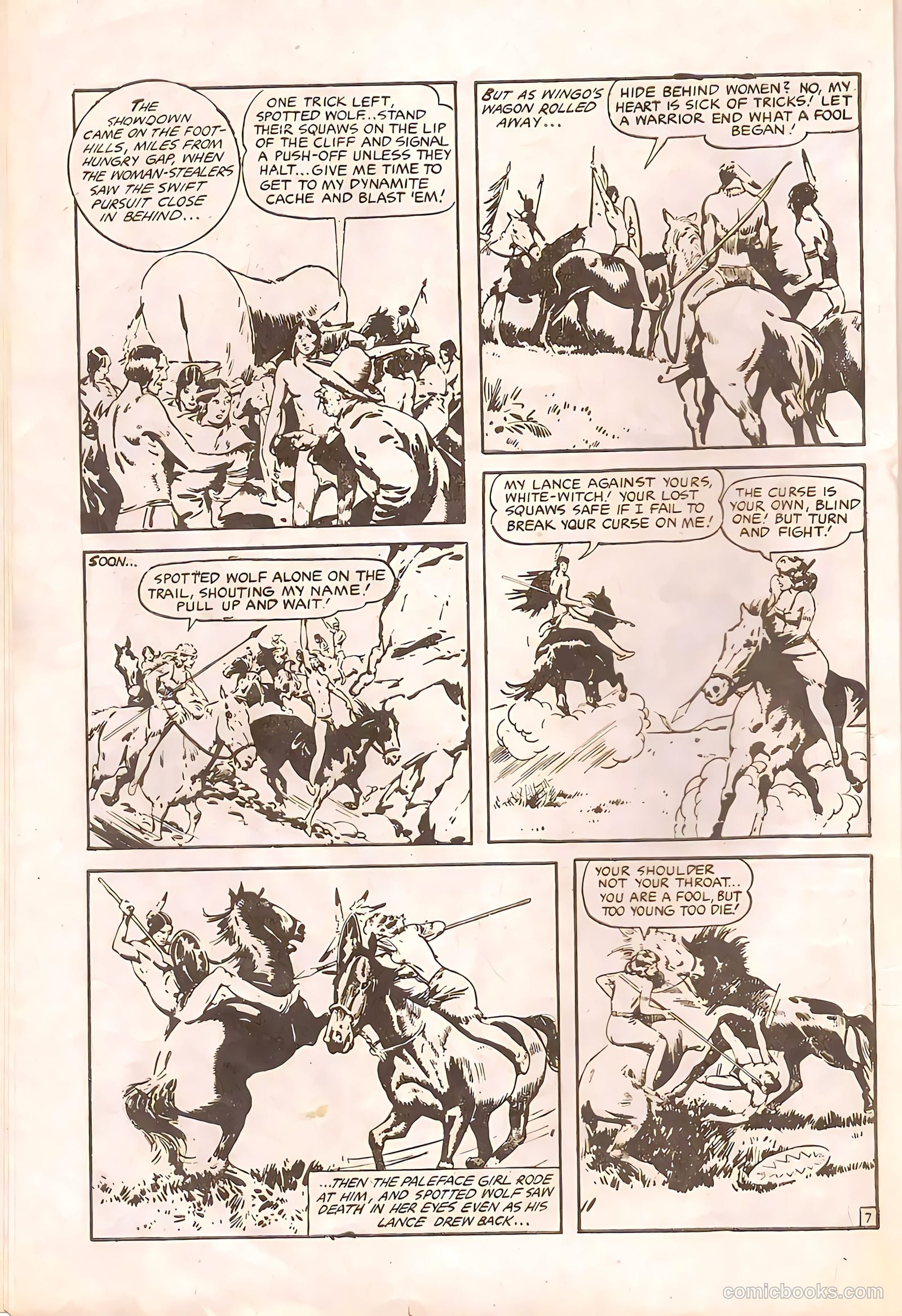 Firehair Comics #12 (1948) — page 8 of 24