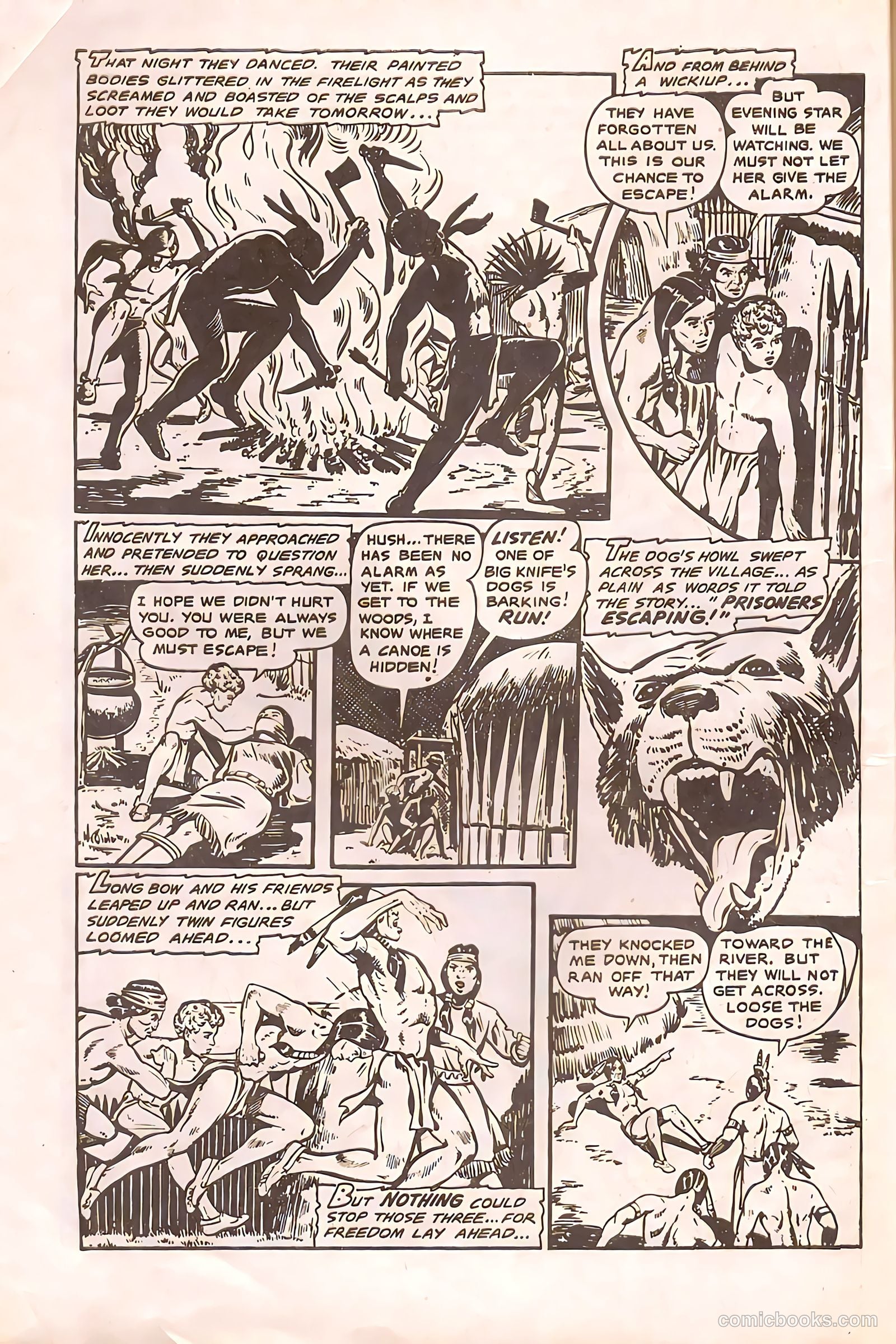Firehair Comics #12 (1948) — page 16 of 24