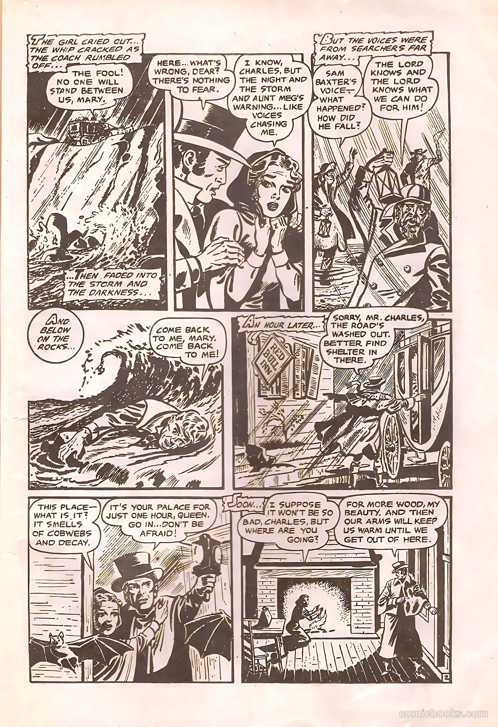 Firehair Comics #12 (1948) — page 21 of 24