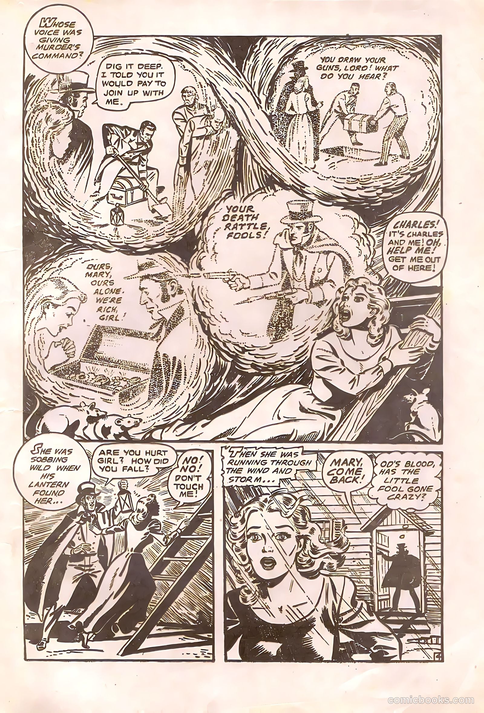 Firehair Comics #12 (1948) — page 23 of 24