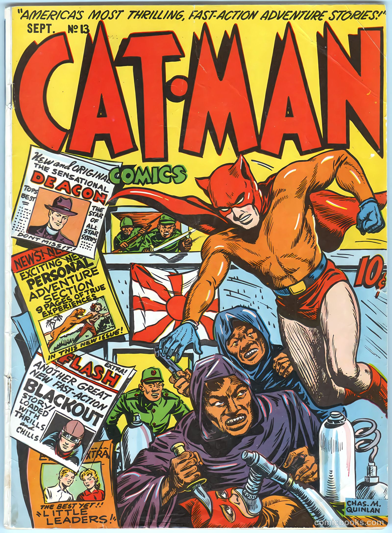 Cat-Man Comics #13