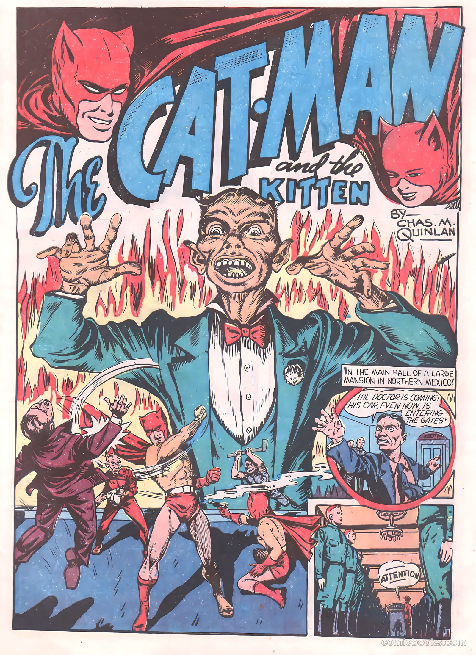 Cat-Man Comics #13 (1941) — page 2 of 51