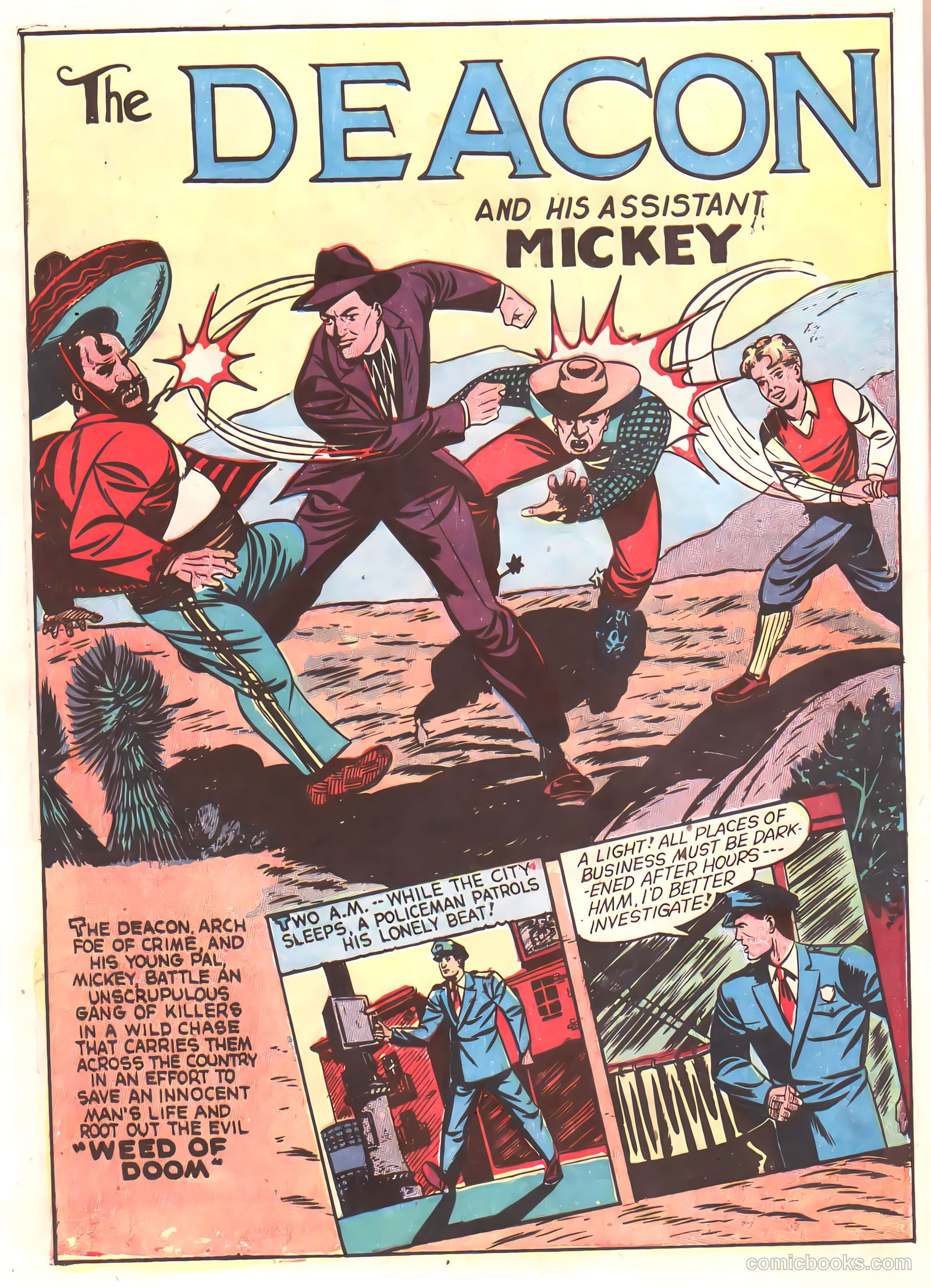 Cat-Man Comics #13 (1941) — page 3 of 51