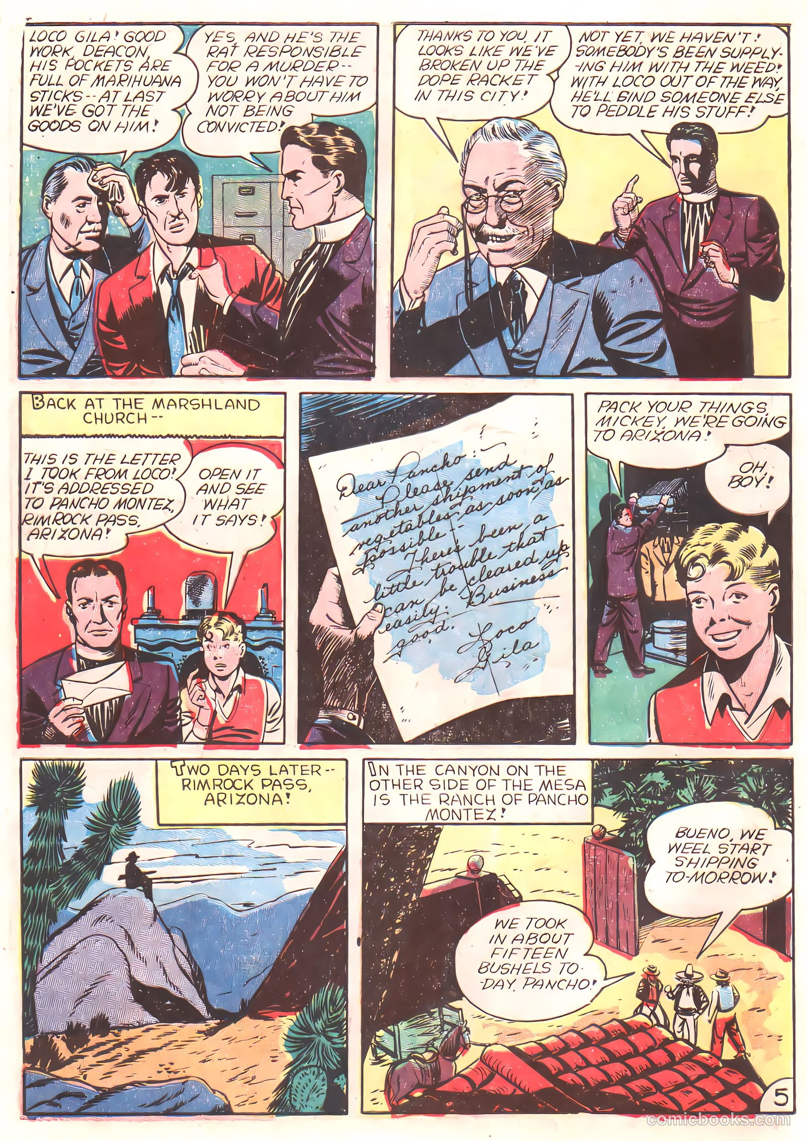 Cat-Man Comics #13 (1941) — page 7 of 51