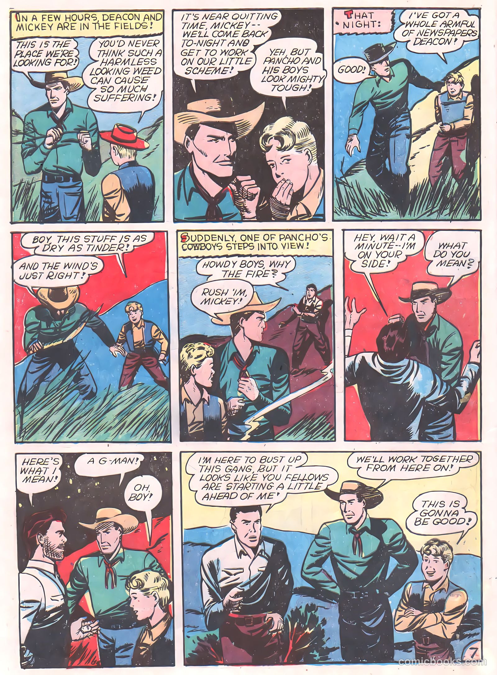 Cat-Man Comics #13 (1941) — page 9 of 51