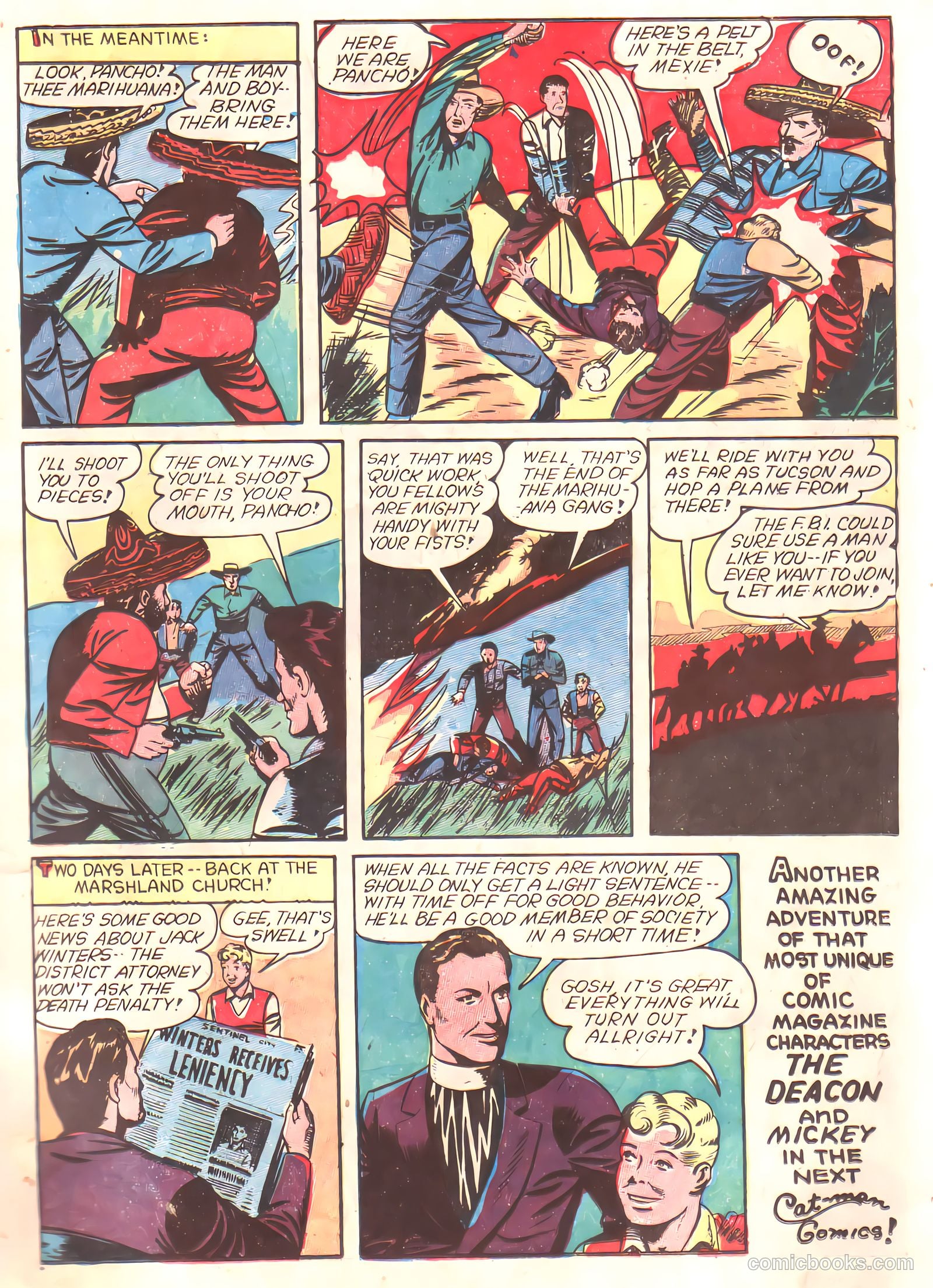 Cat-Man Comics #13 (1941) — page 10 of 51