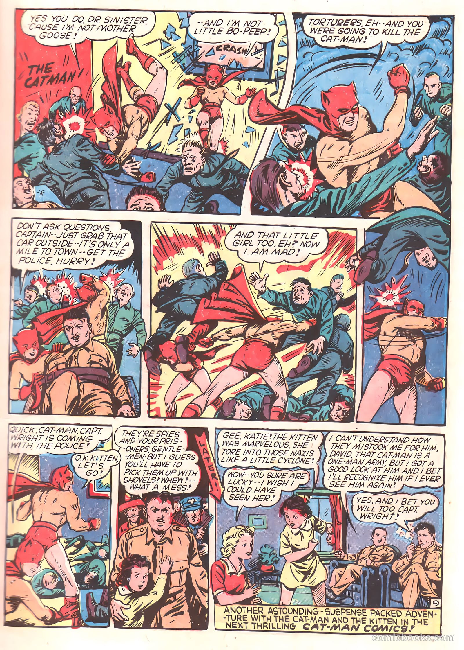 Cat-Man Comics #13 (1941) — page 50 of 51