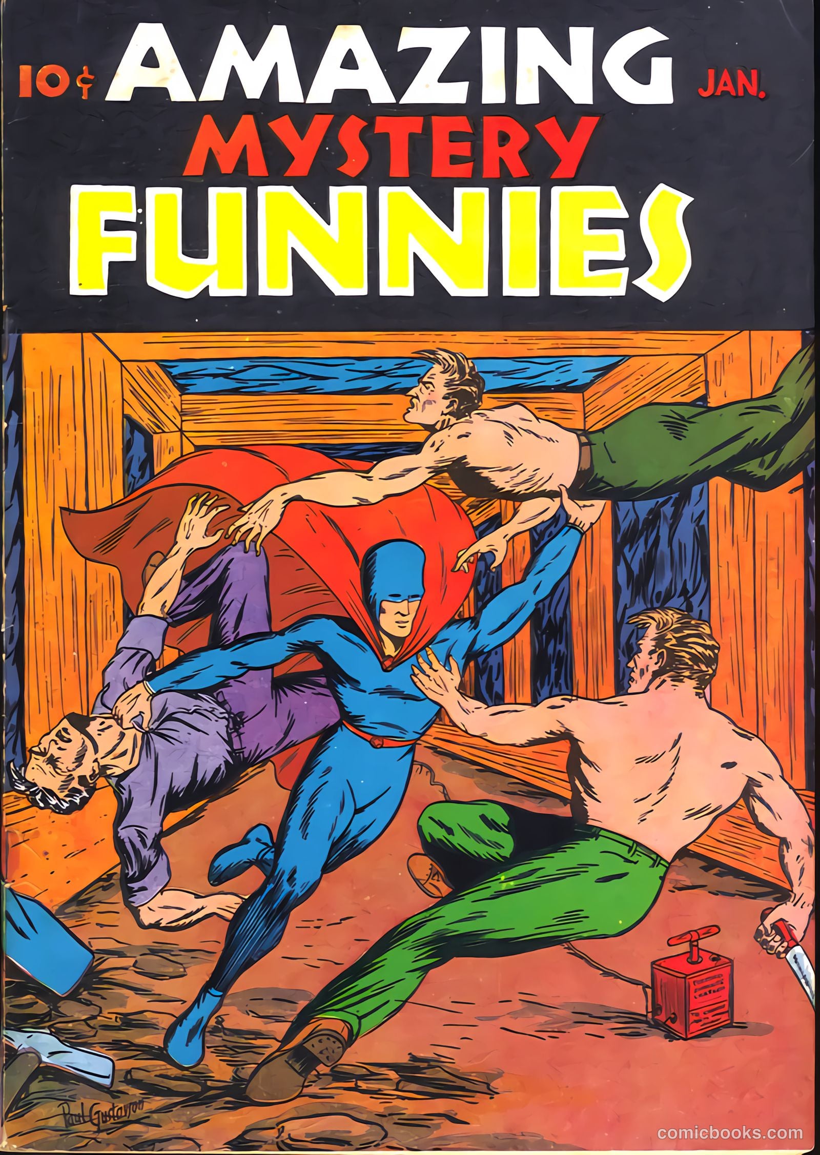 Amazing Mystery Funnies #17 (1938) — page 1 of 68
