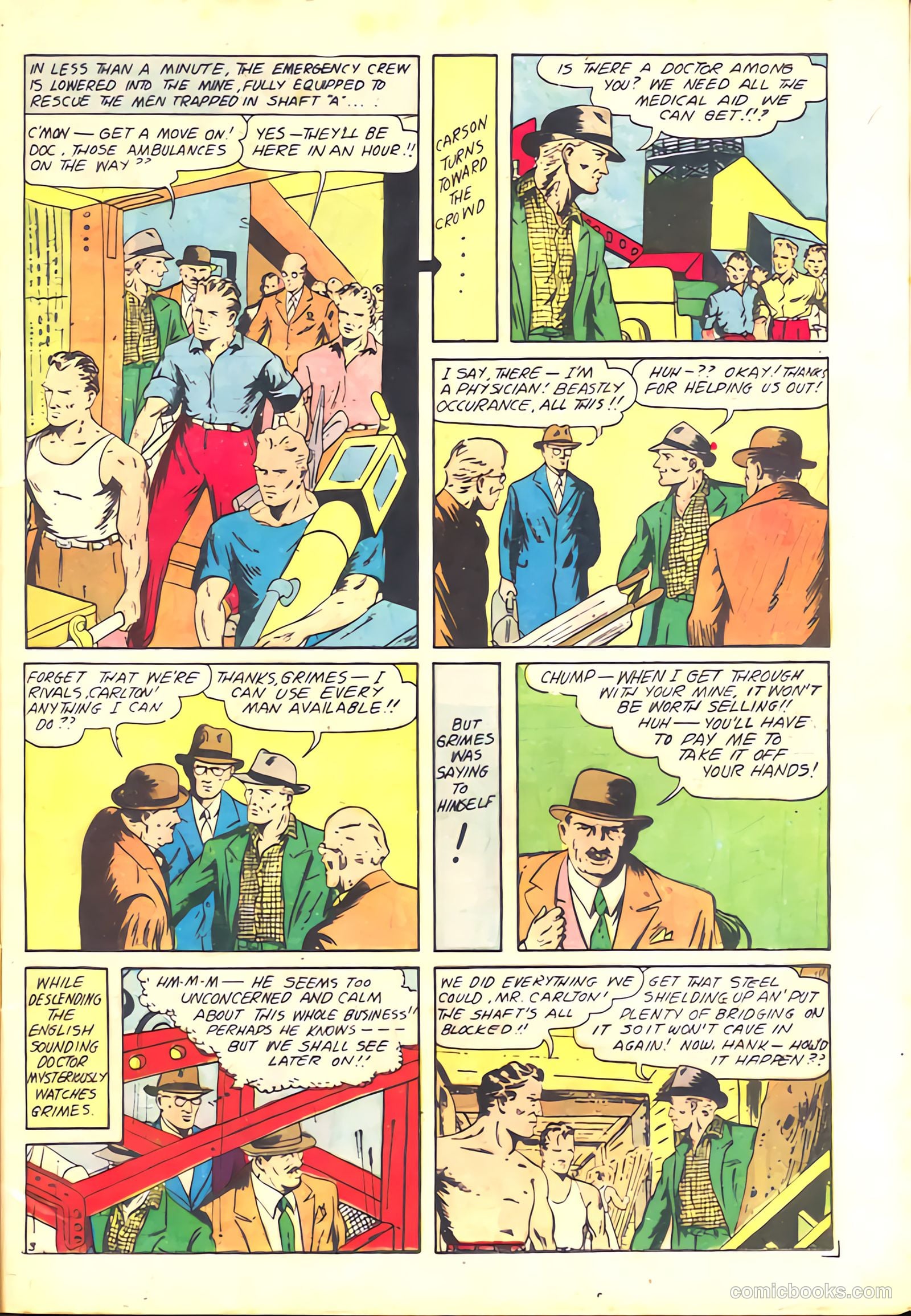 Amazing Mystery Funnies #17 (1938) — page 5 of 68