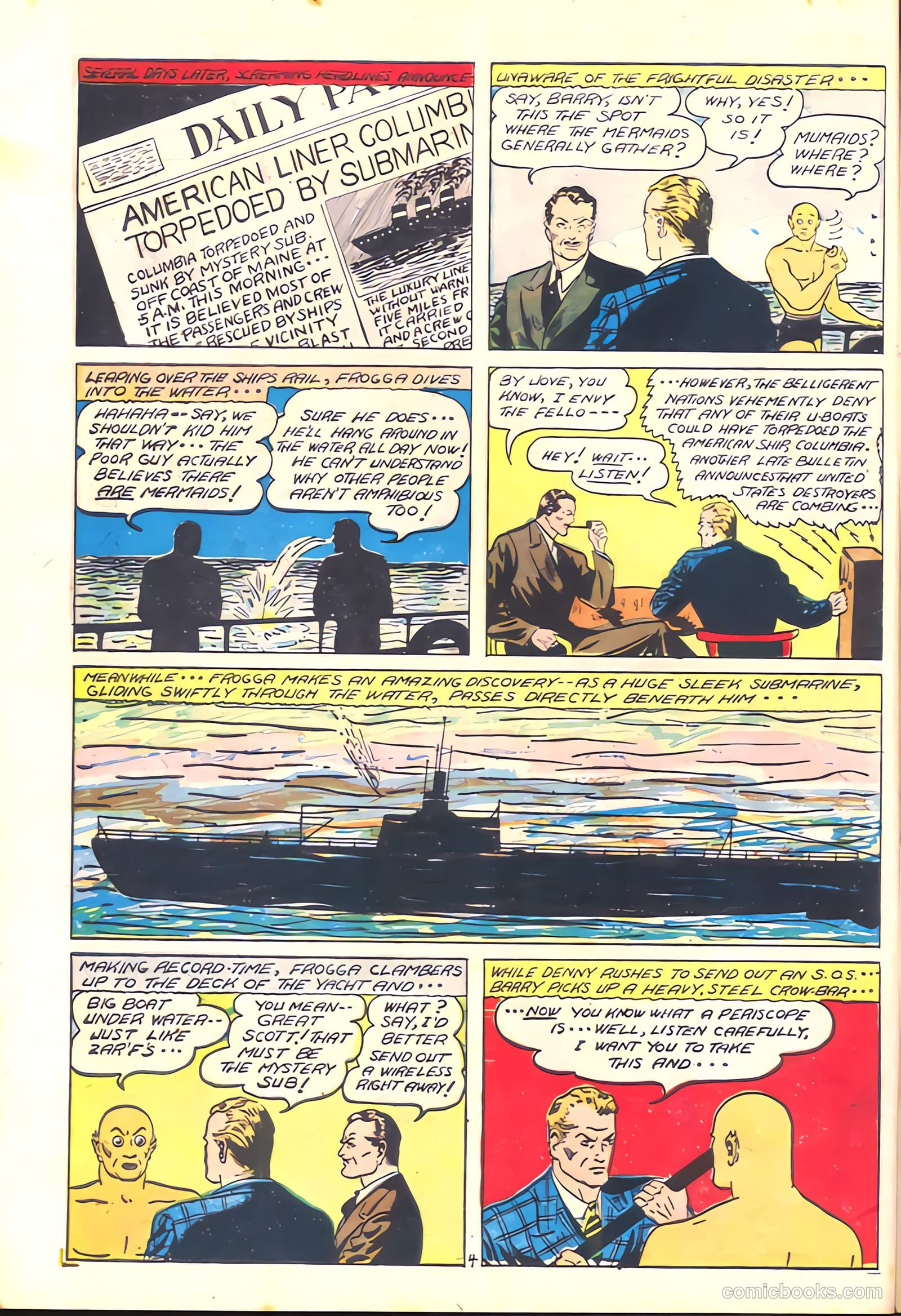 Amazing Mystery Funnies #17 (1938) — page 14 of 68