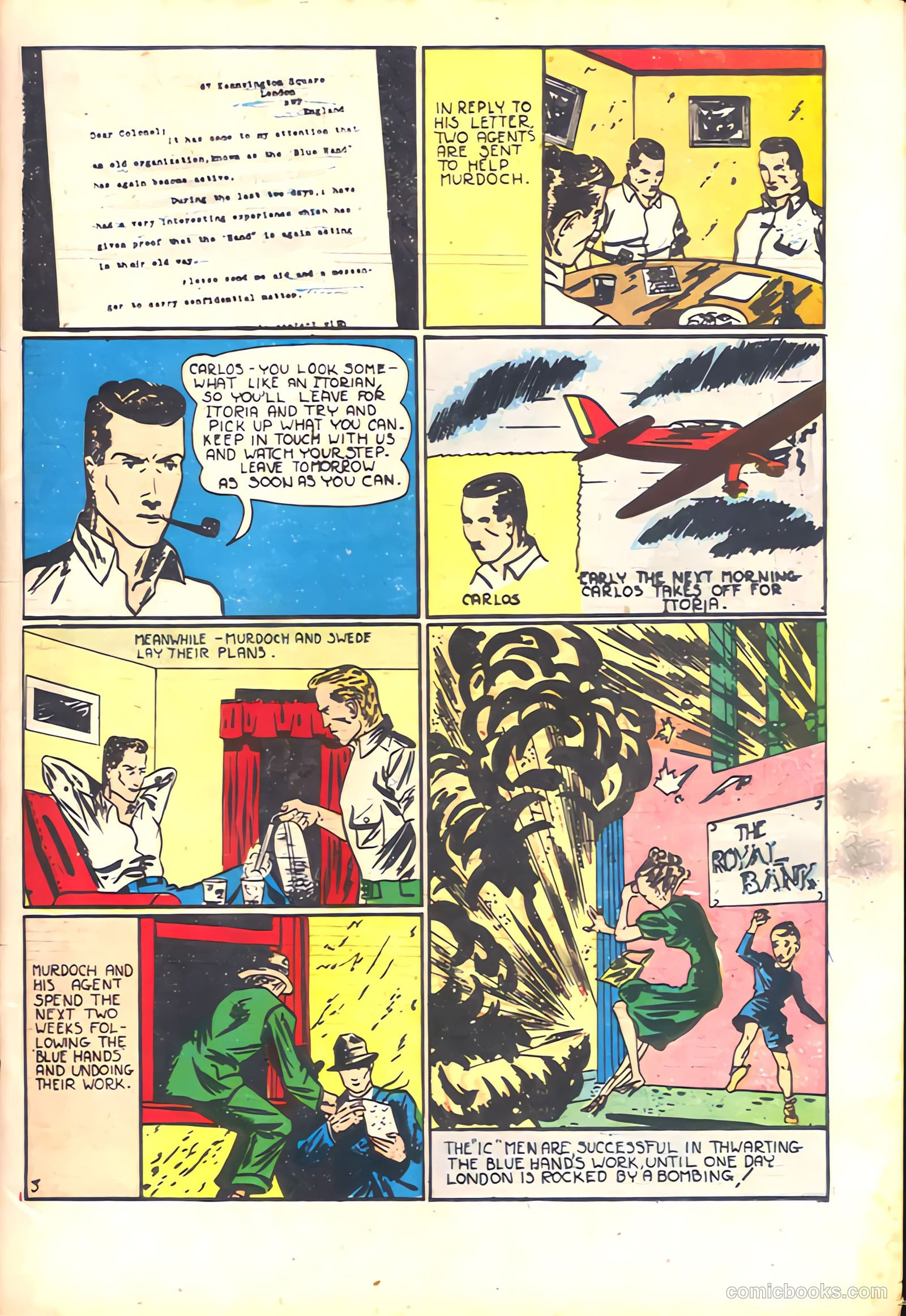 Amazing Mystery Funnies #17 (1938) — page 19 of 68