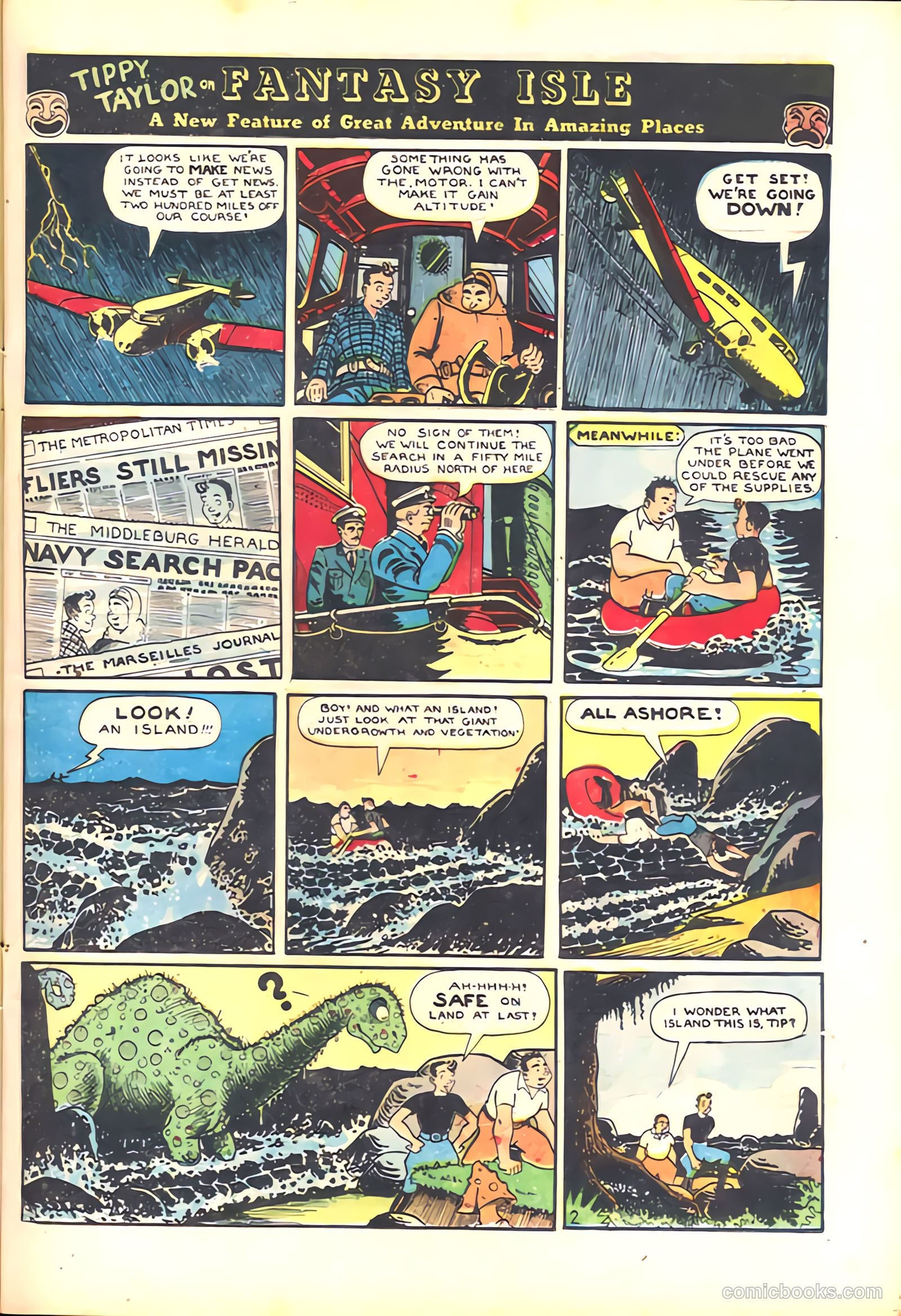Amazing Mystery Funnies #17 (1938) — page 25 of 68