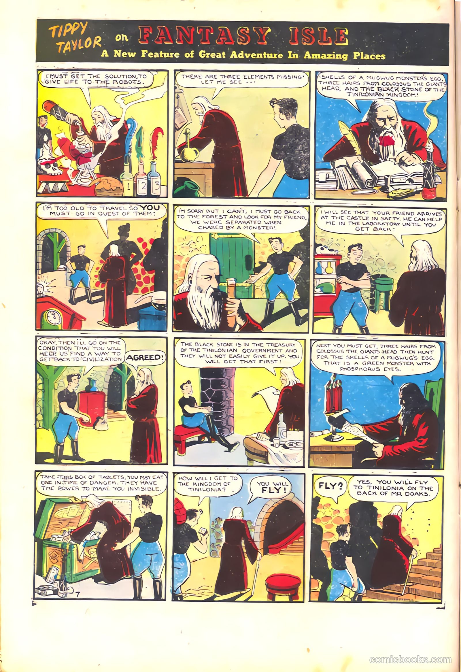Amazing Mystery Funnies #17 (1938) — page 30 of 68
