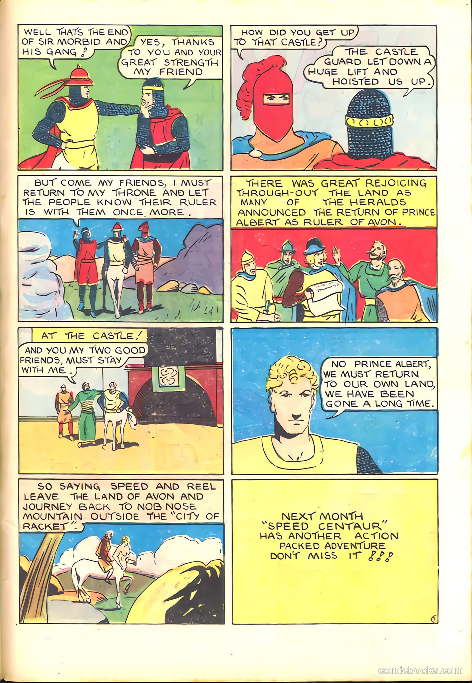 Amazing Mystery Funnies #17 (1938) — page 65 of 68