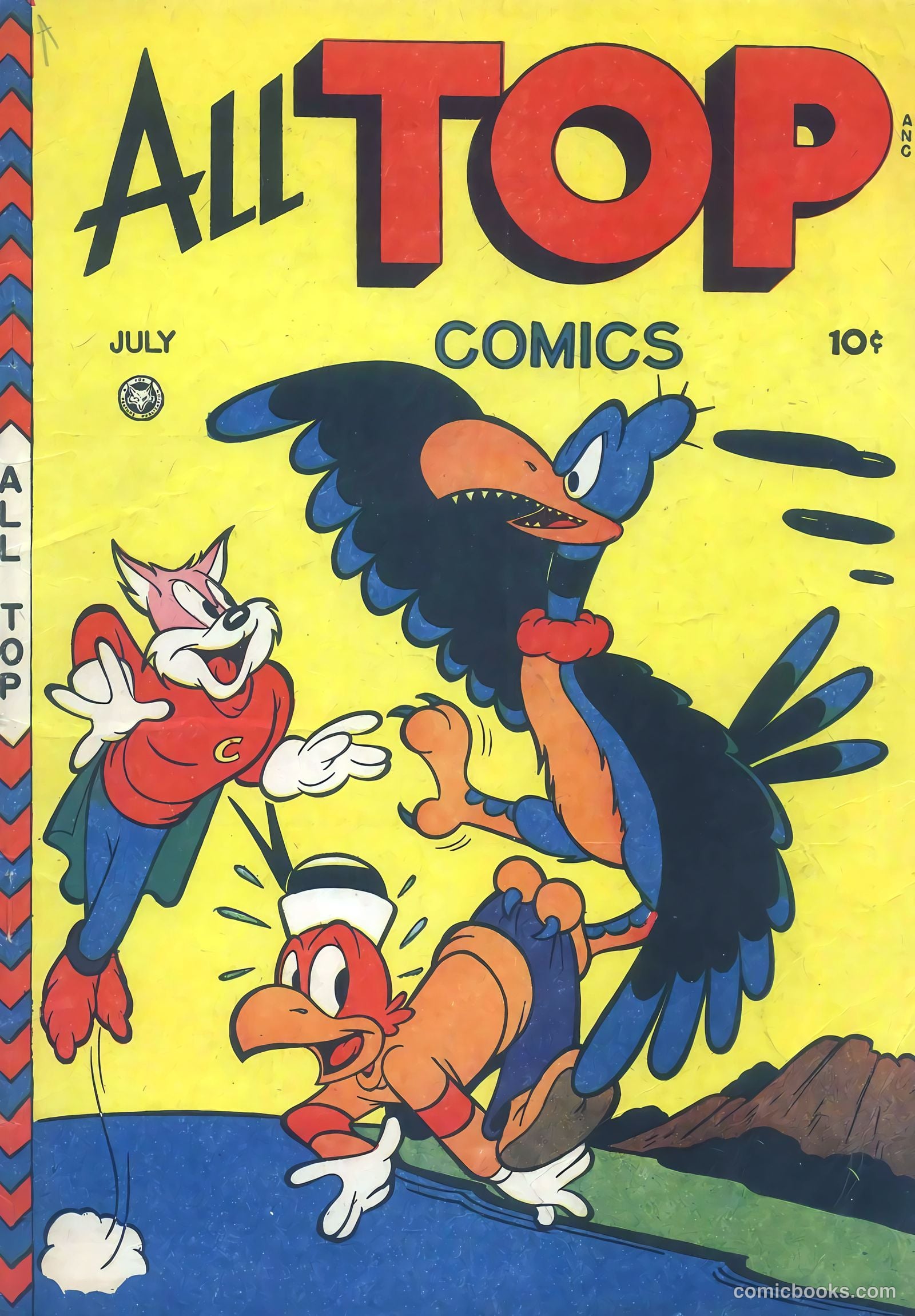All Top Comics #7a