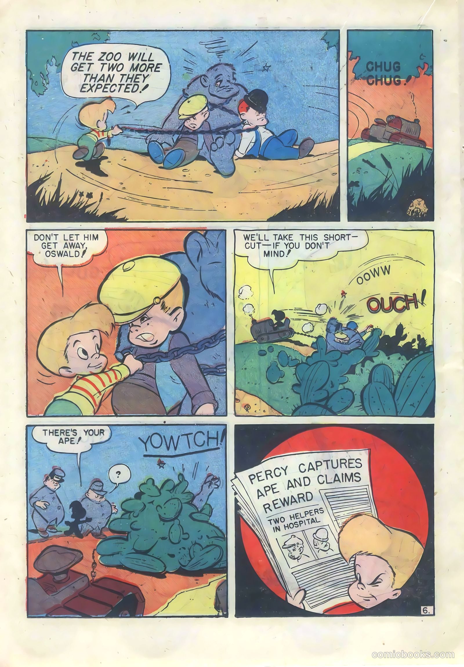 All Top Comics #7a (1957) — page 22 of 36