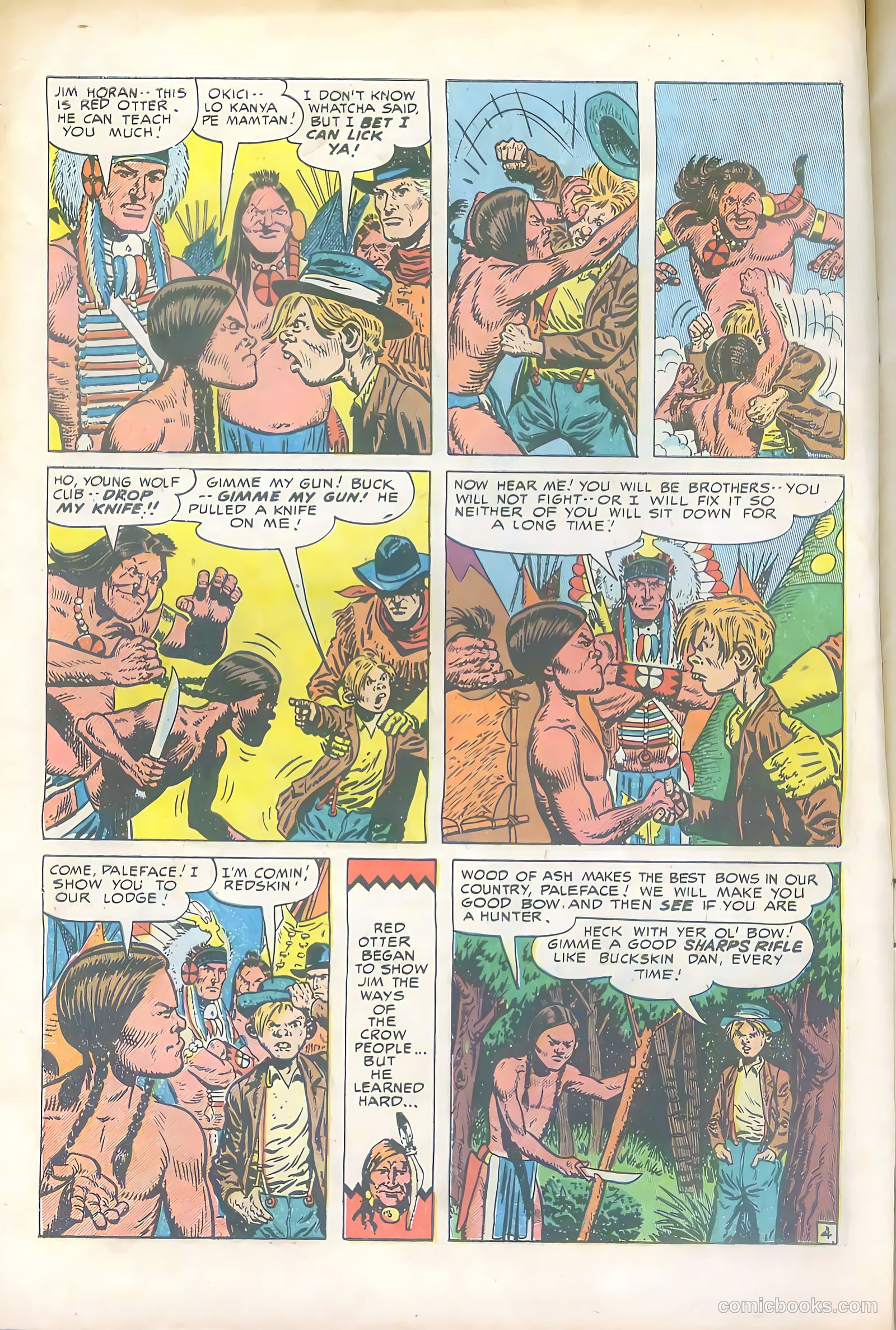 Prize Comics Western #97 (1950) — page 6 of 36