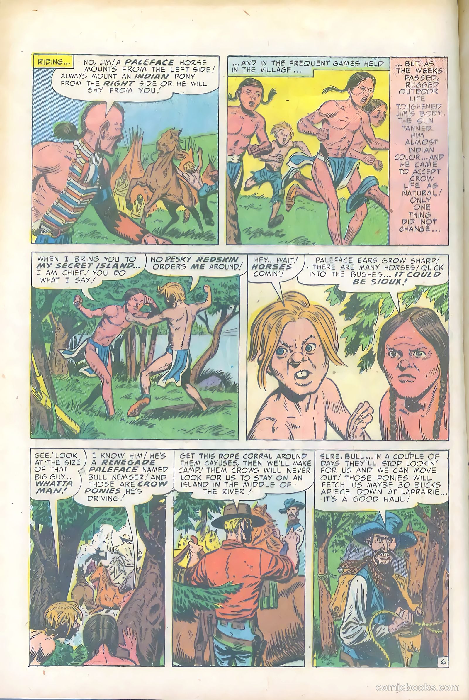 Prize Comics Western #97 (1950) — page 8 of 36
