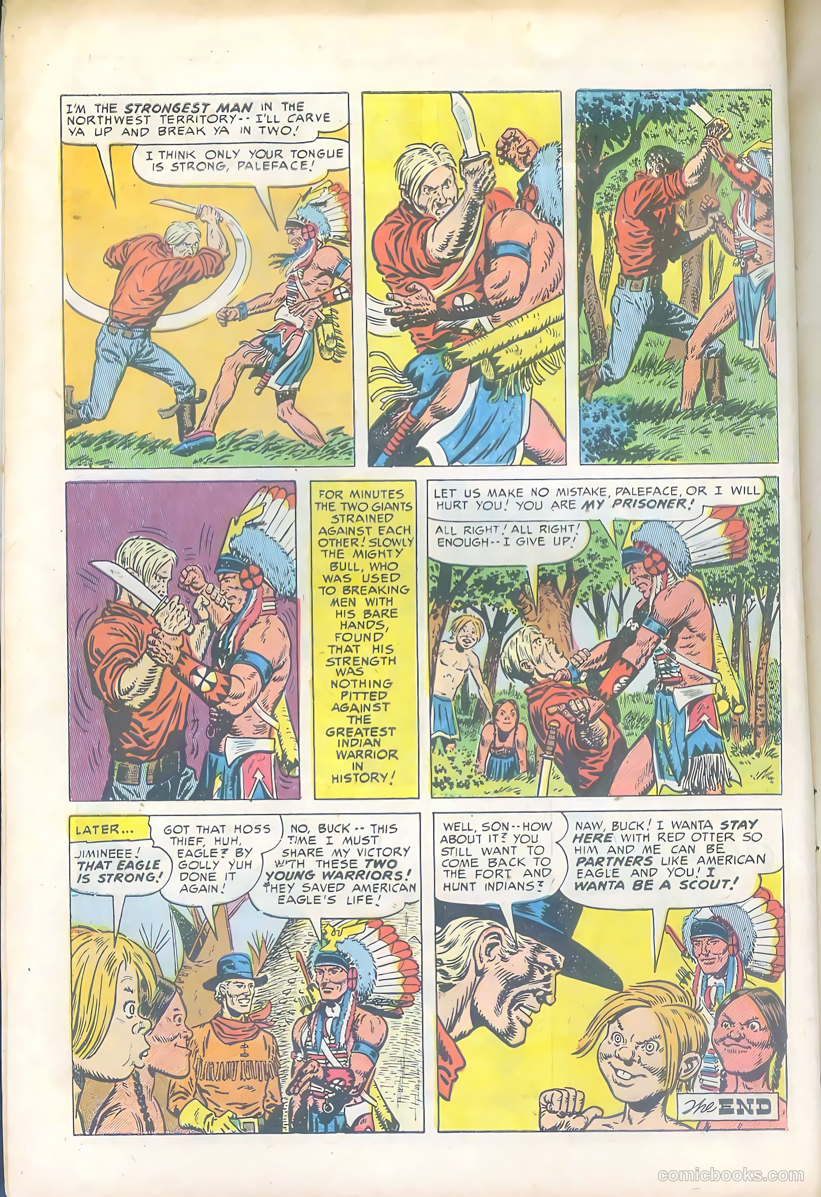 Prize Comics Western #97 (1950) — page 10 of 36
