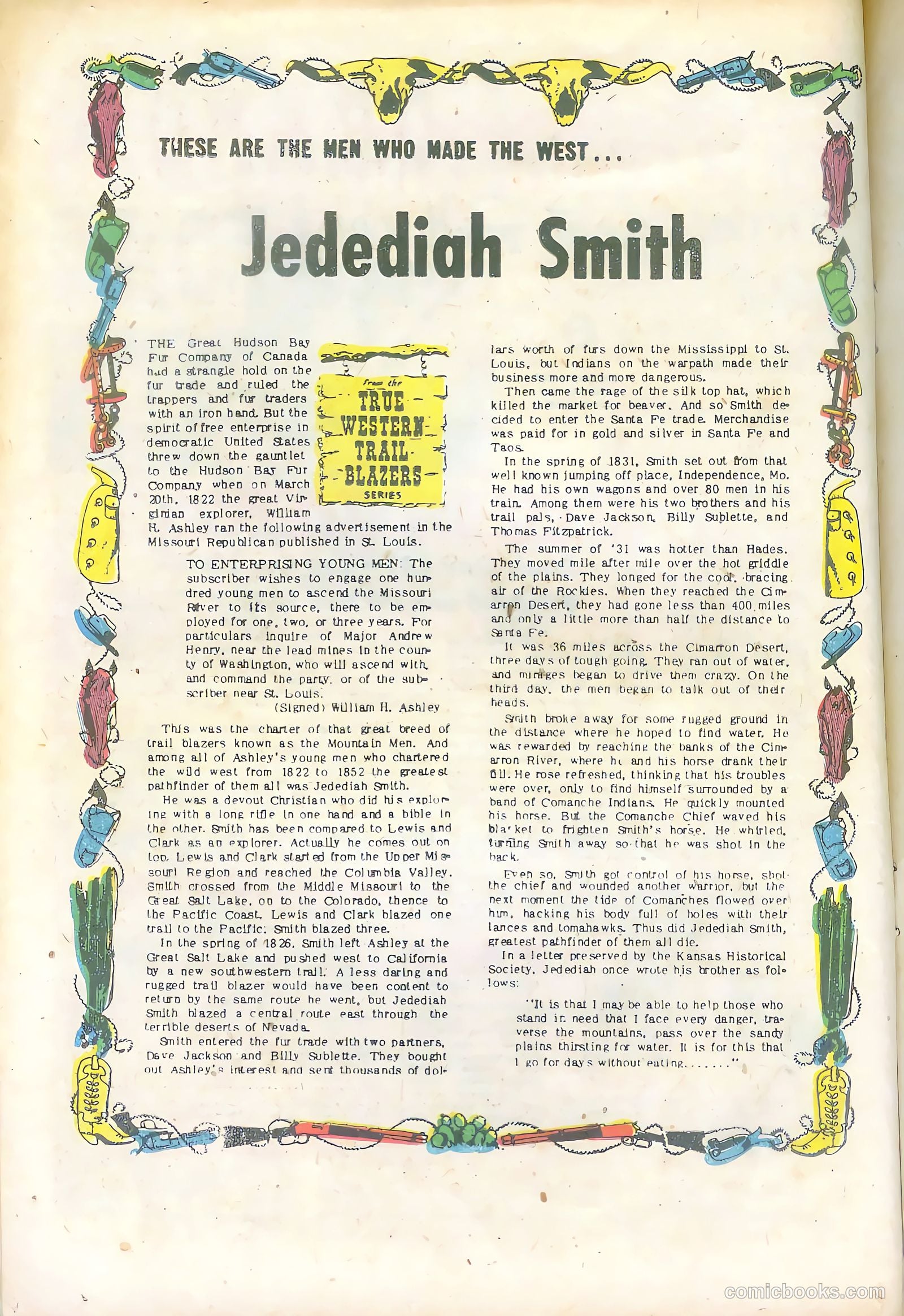 Prize Comics Western #97 (1950) — page 14 of 36