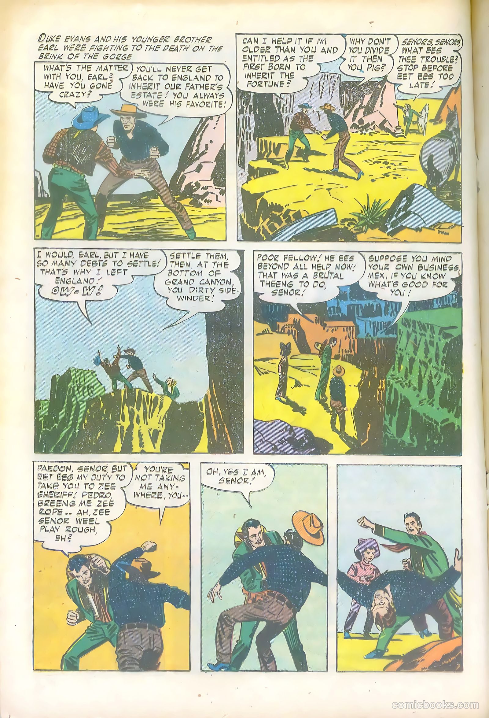 Prize Comics Western #97 (1950) — page 16 of 36