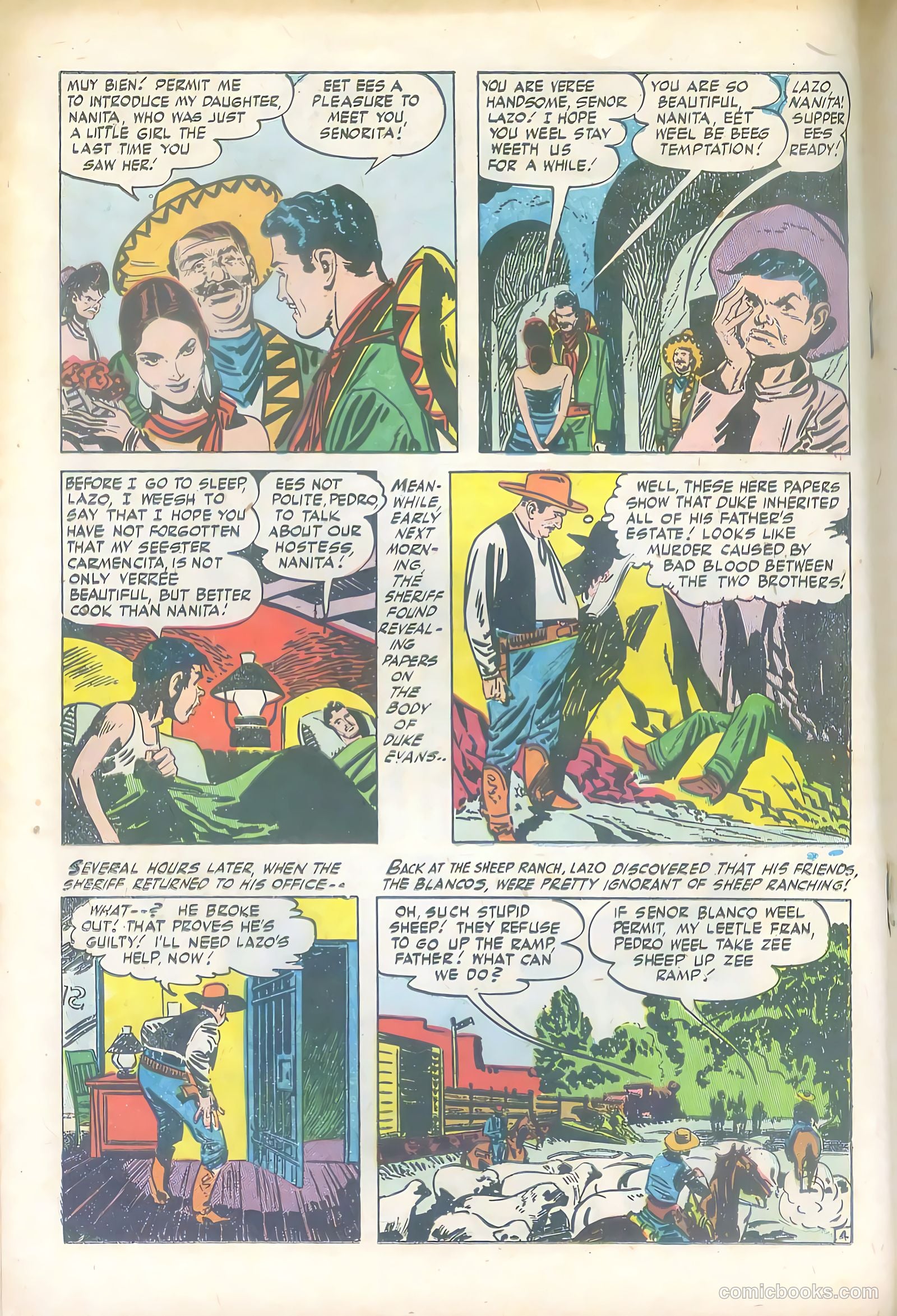Prize Comics Western #97 (1950) — page 18 of 36