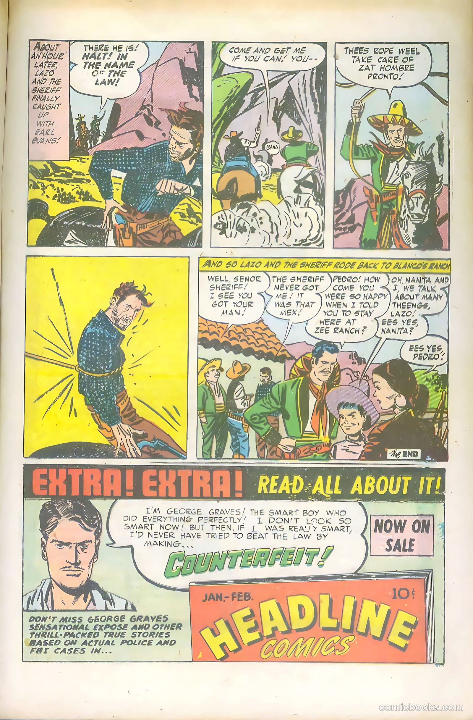 Prize Comics Western #97 (1950) — page 21 of 36