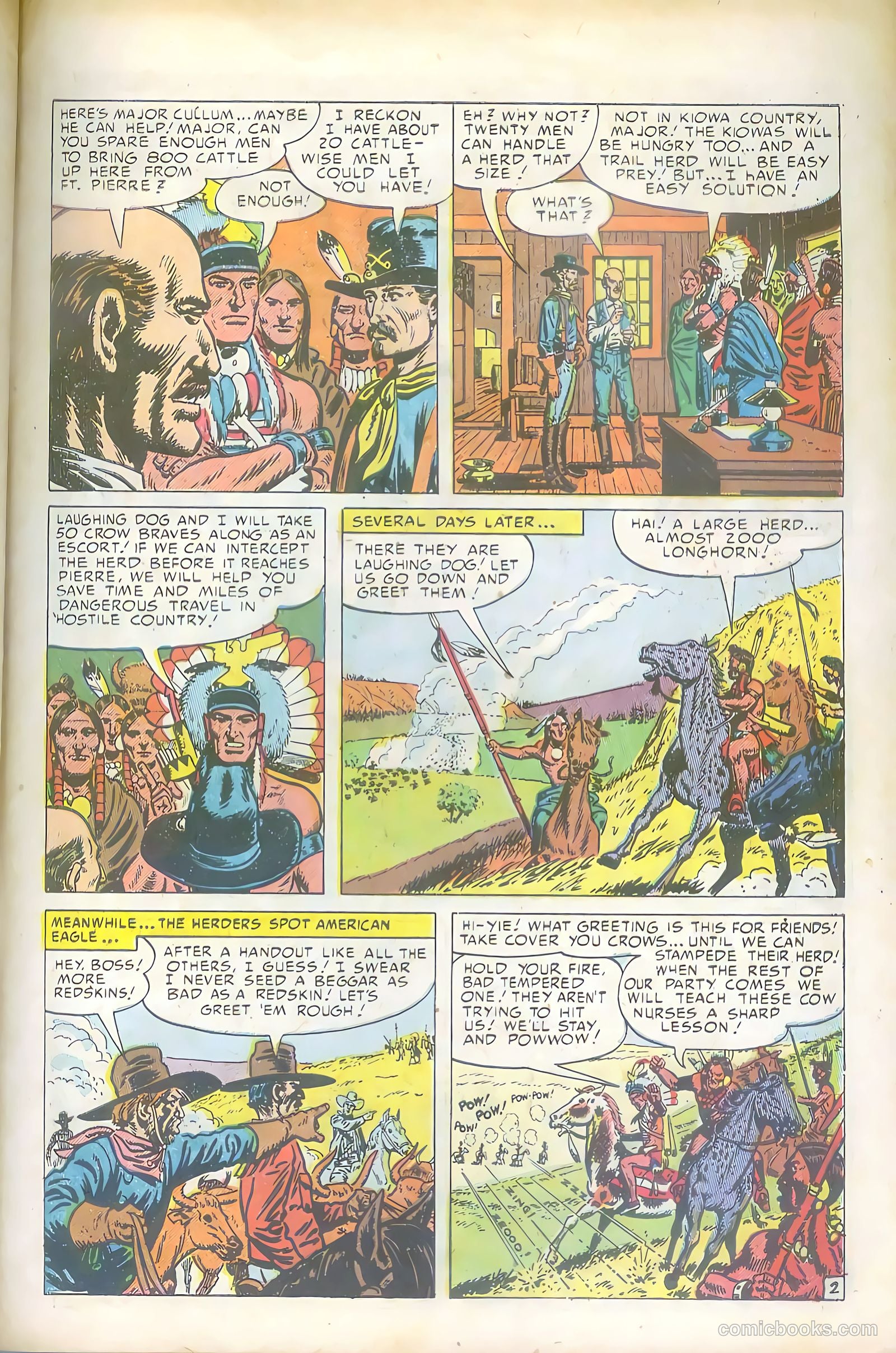 Prize Comics Western #97 (1950) — page 27 of 36