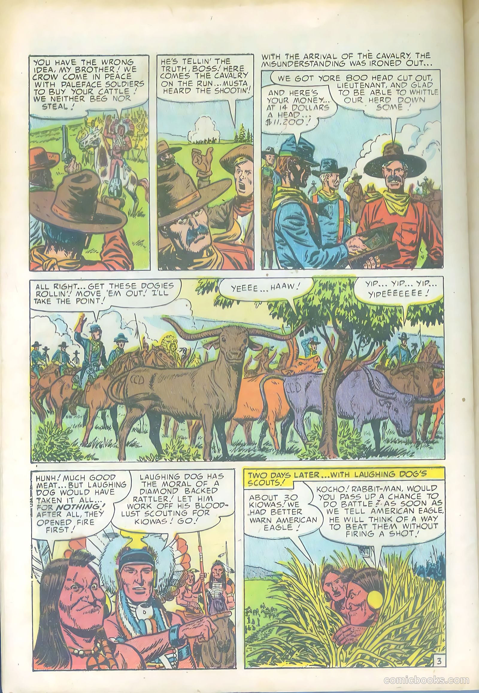 Prize Comics Western #97 (1950) — page 28 of 36