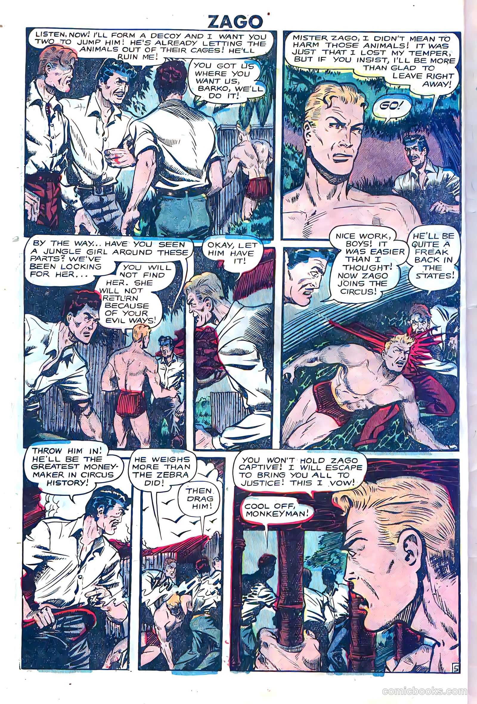 Zago, Jungle Prince #3 — page 7 of 37