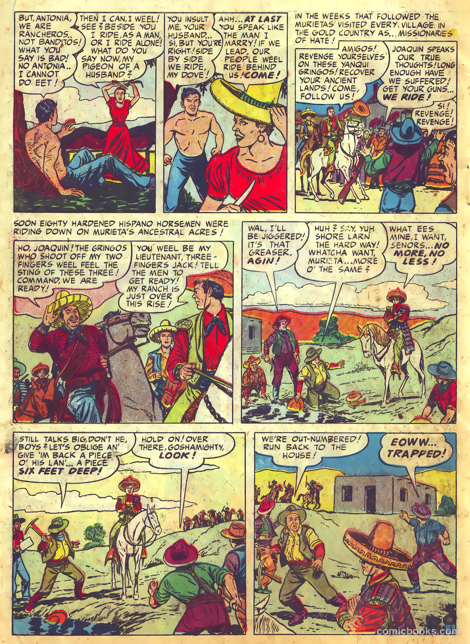 Prize Comics Western #80 (1950) — page 6 of 52